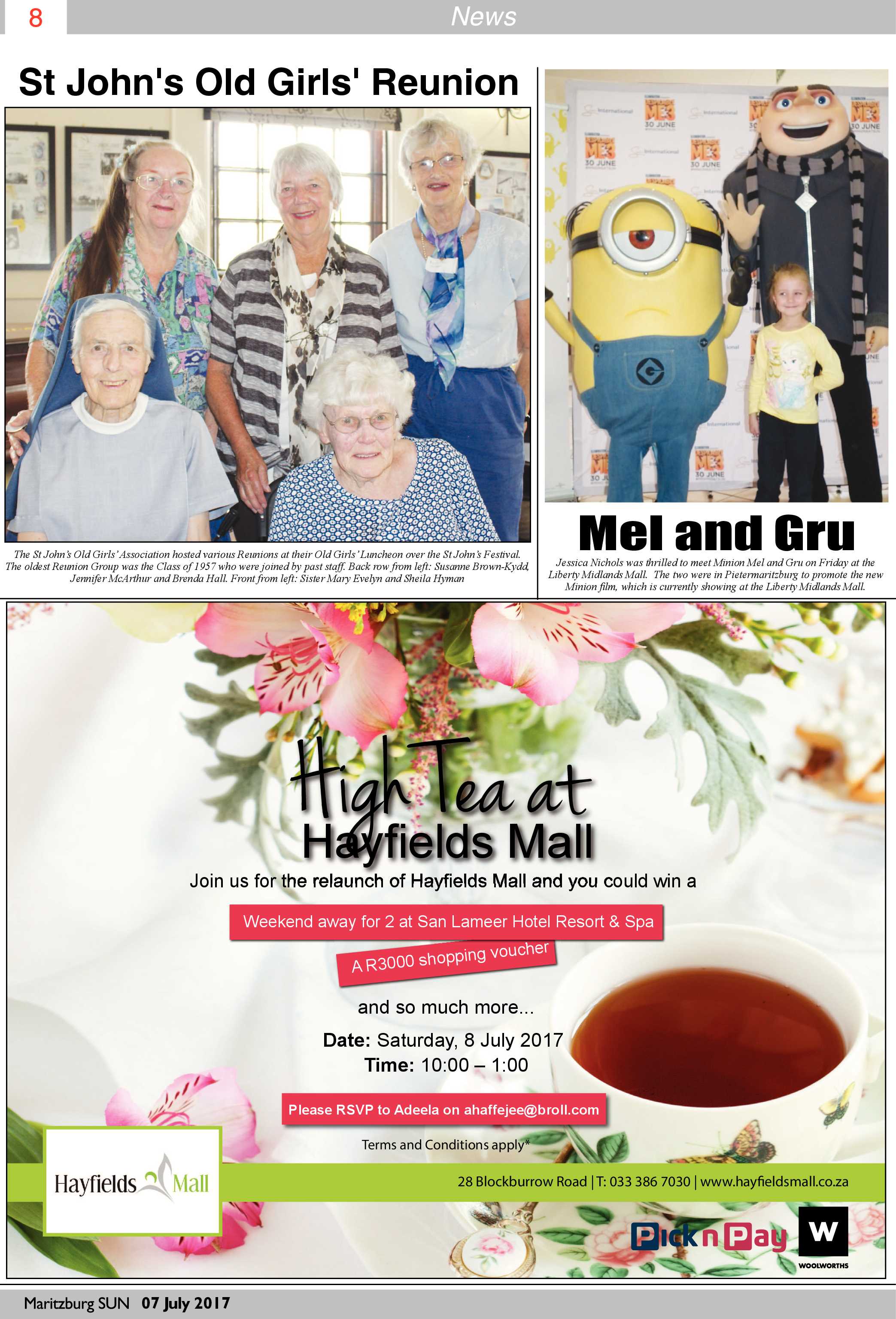 Maritzburg Sun 07-07-2017 page 8