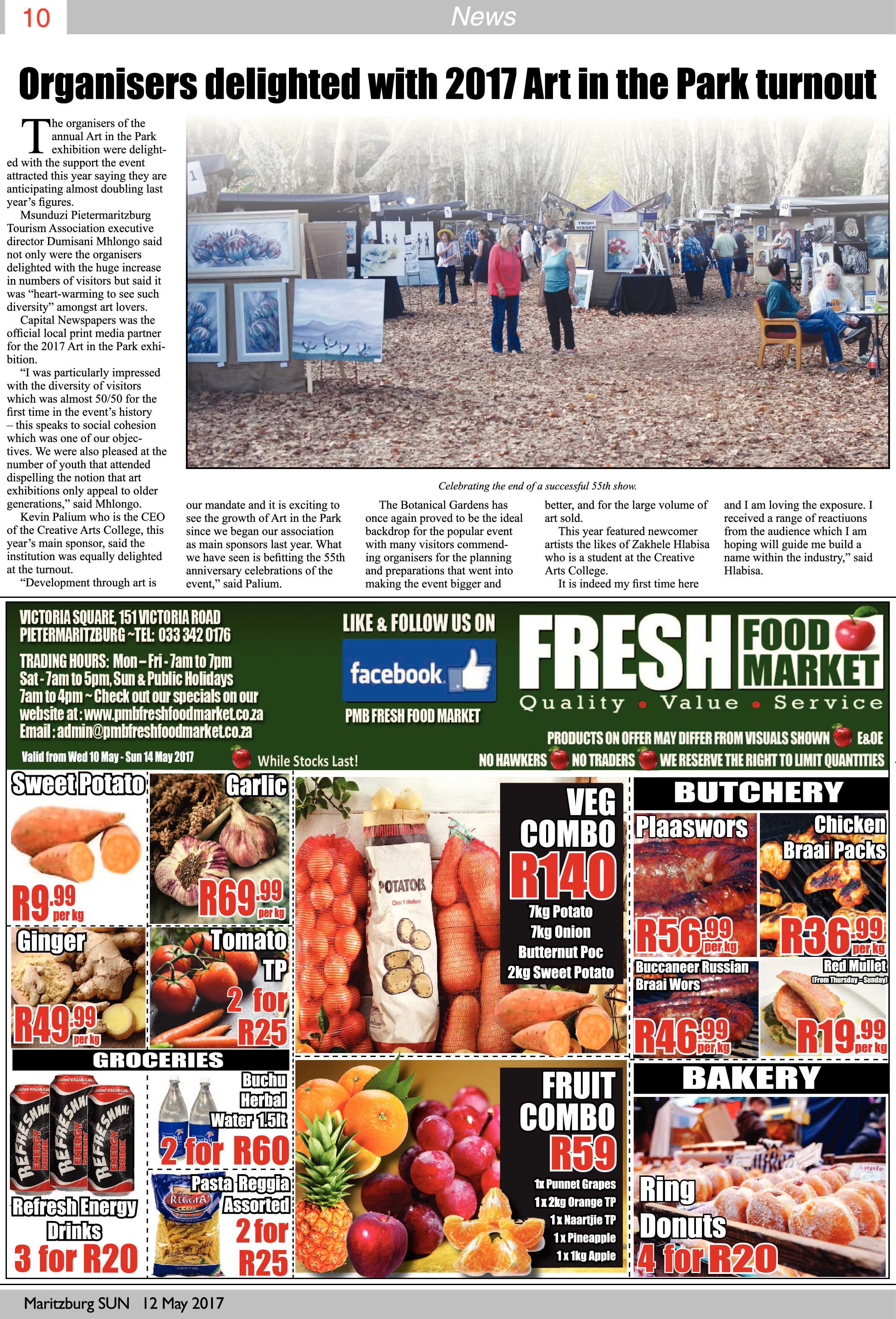 Maritzburg Sun 12-05-2017 page 10