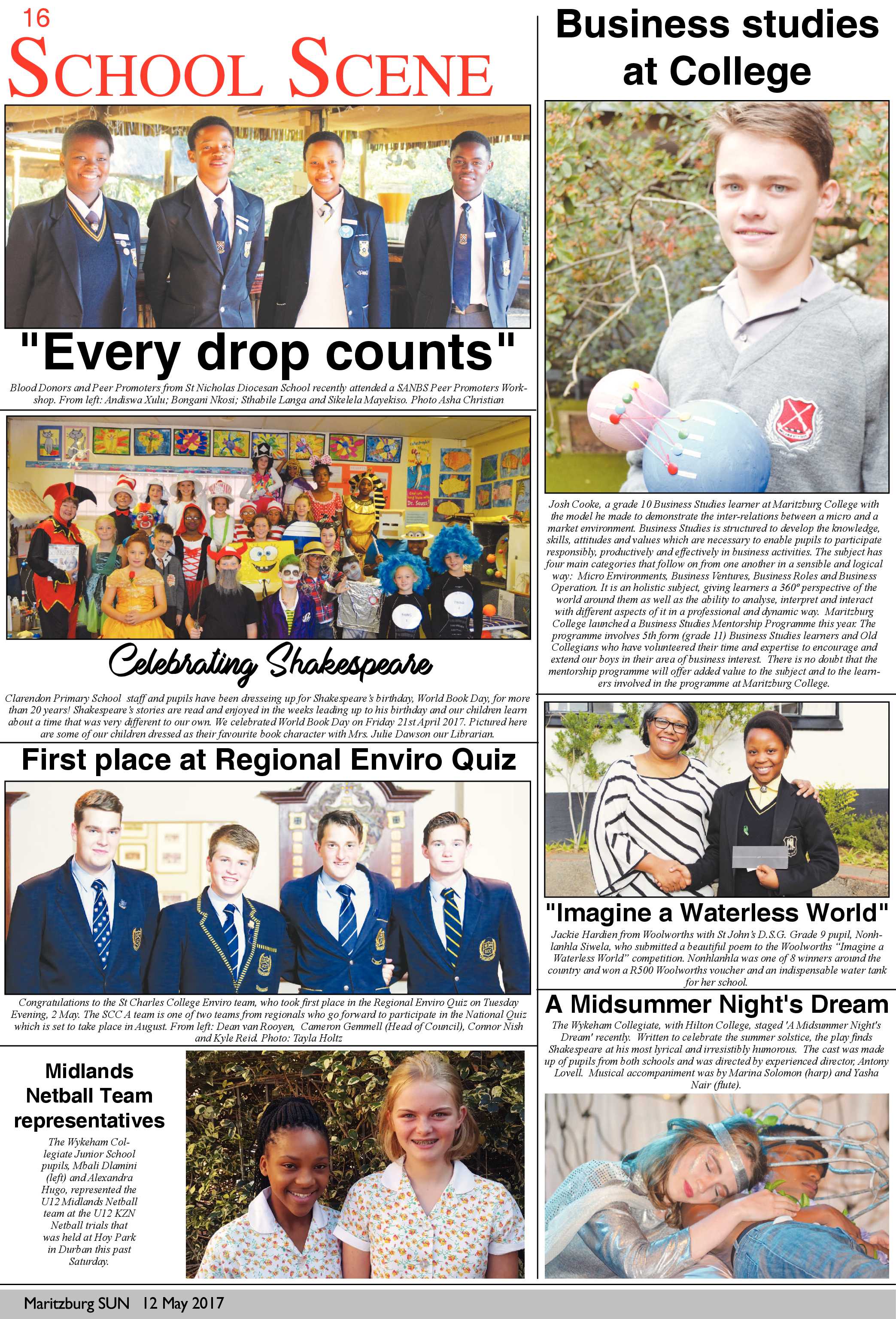Maritzburg Sun 12-05-2017 page 16