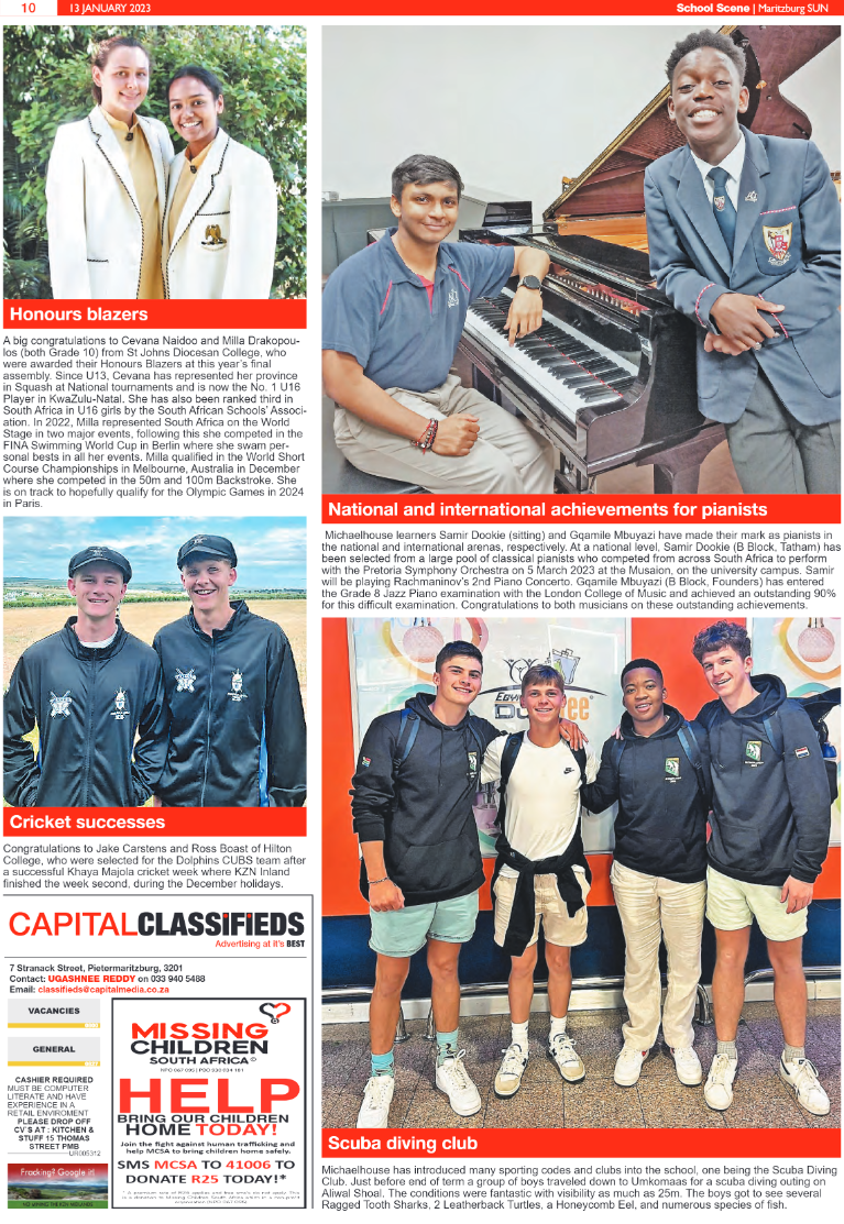 Maritzburg Sun 13.01.23 e-Edition page 10