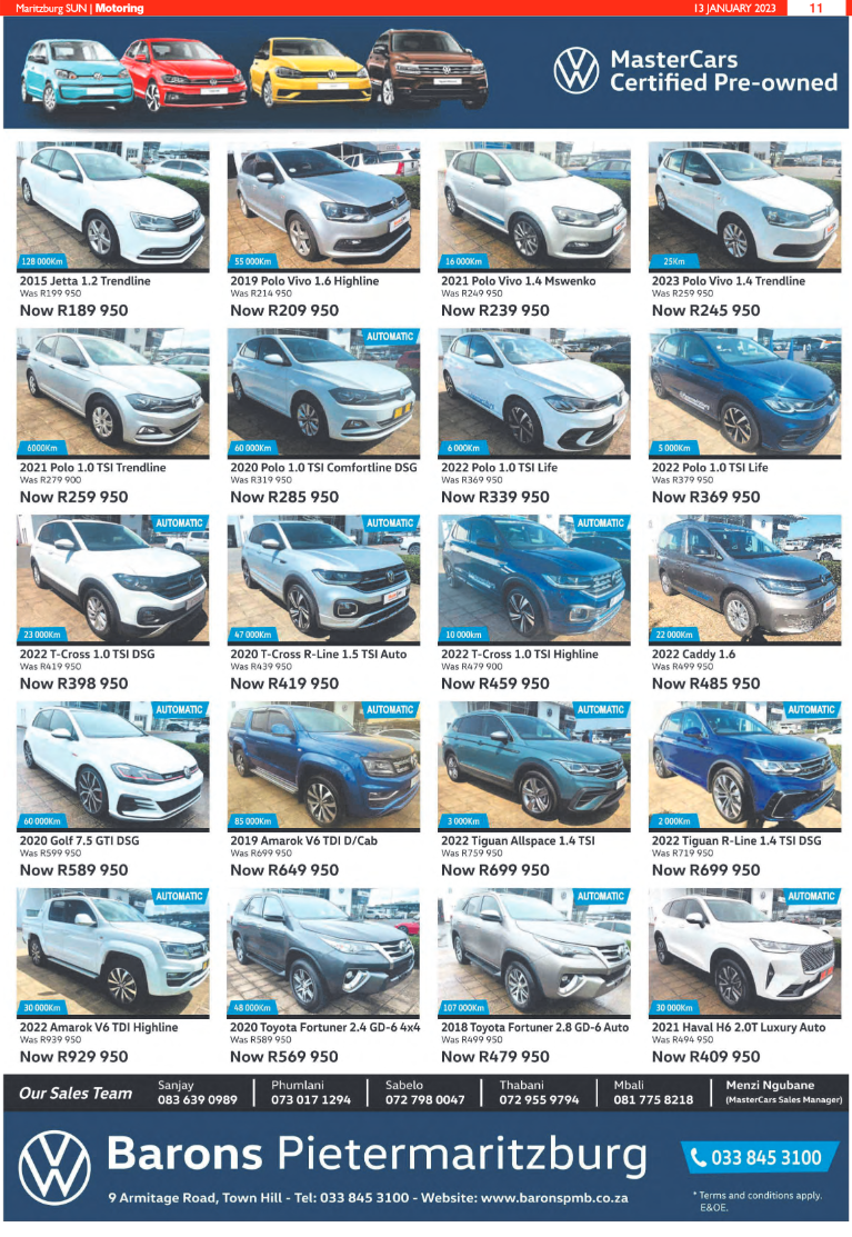 Maritzburg Sun 13.01.23 e-Edition page 11