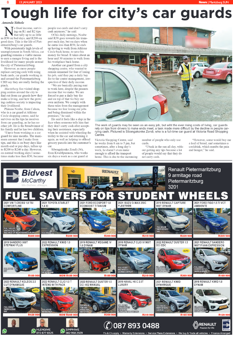 Maritzburg Sun 13.01.23 e-Edition page 8