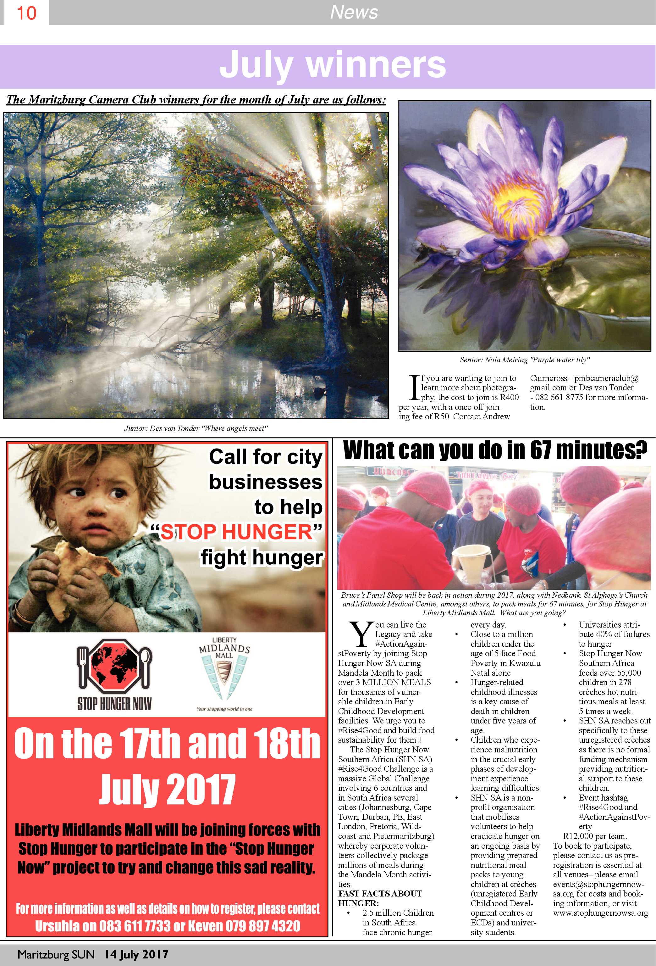 Maritzburg Sun 14-07-2017 page 10
