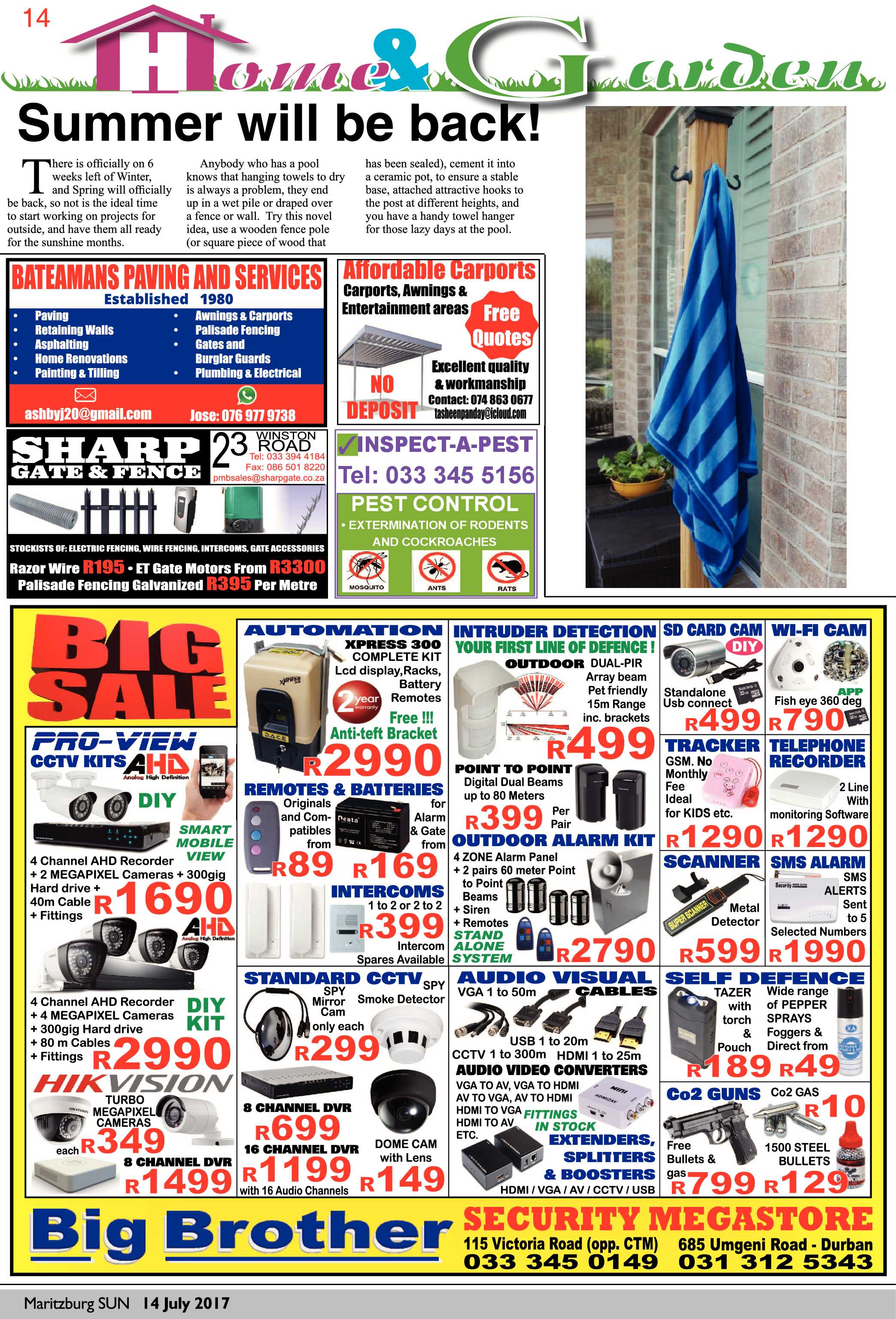 Maritzburg Sun 14-07-2017 page 14