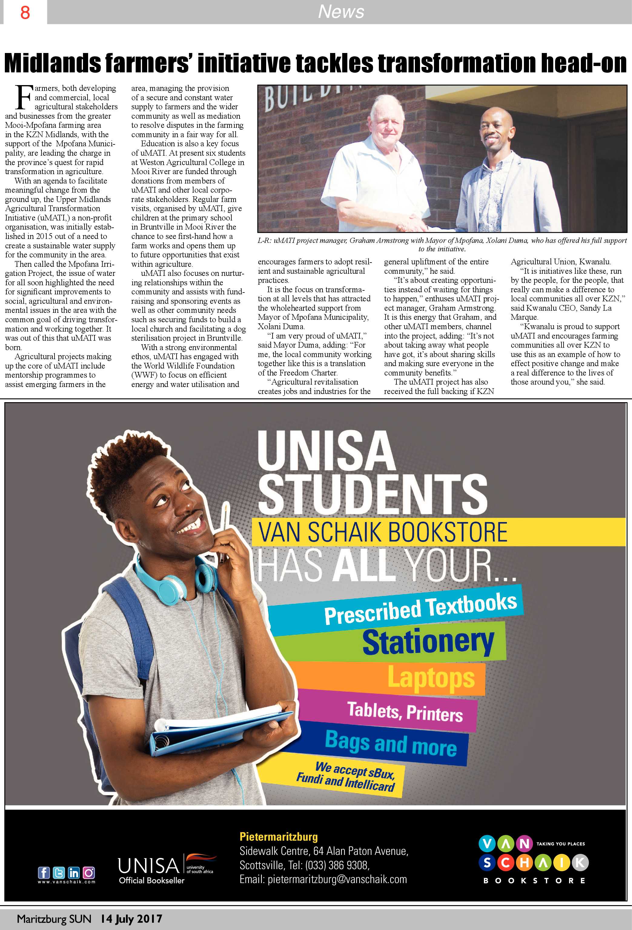 Maritzburg Sun 14-07-2017 page 8