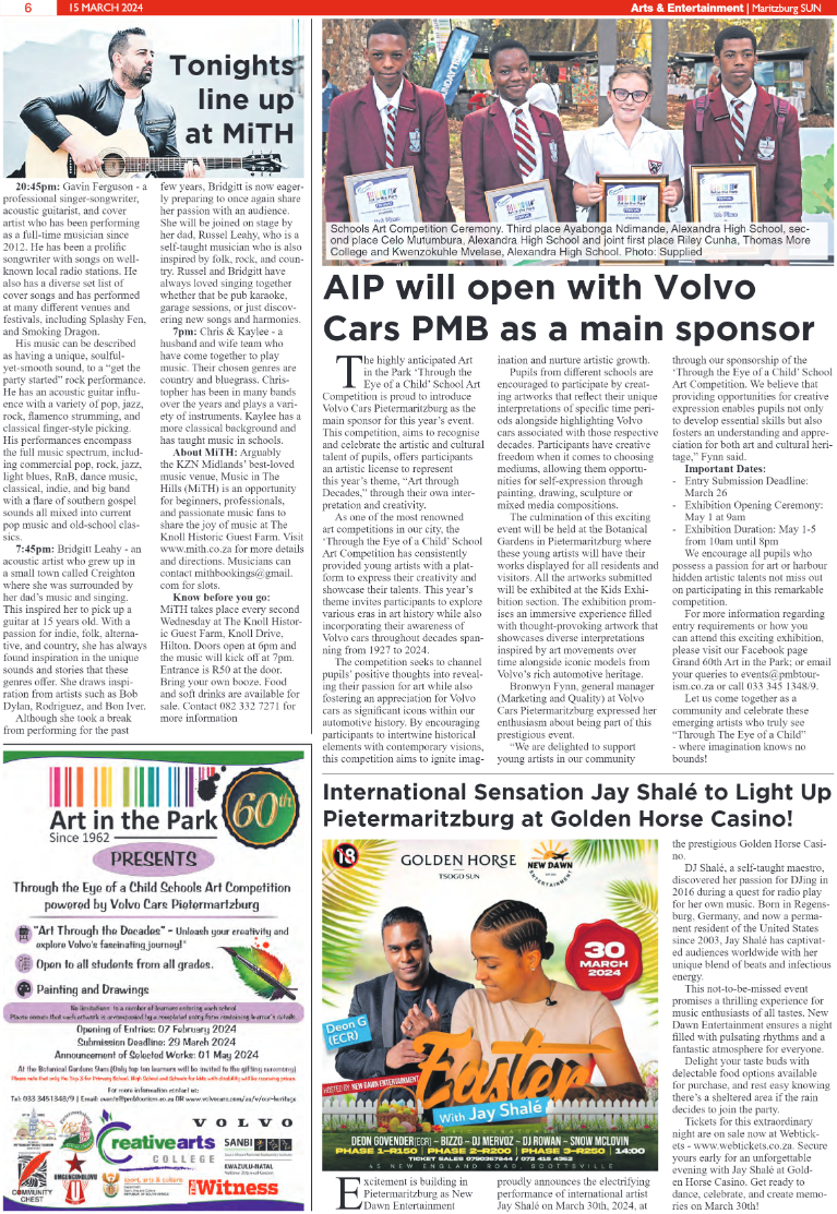 Maritzburg Sun 15.03.24 e-Edition page 6