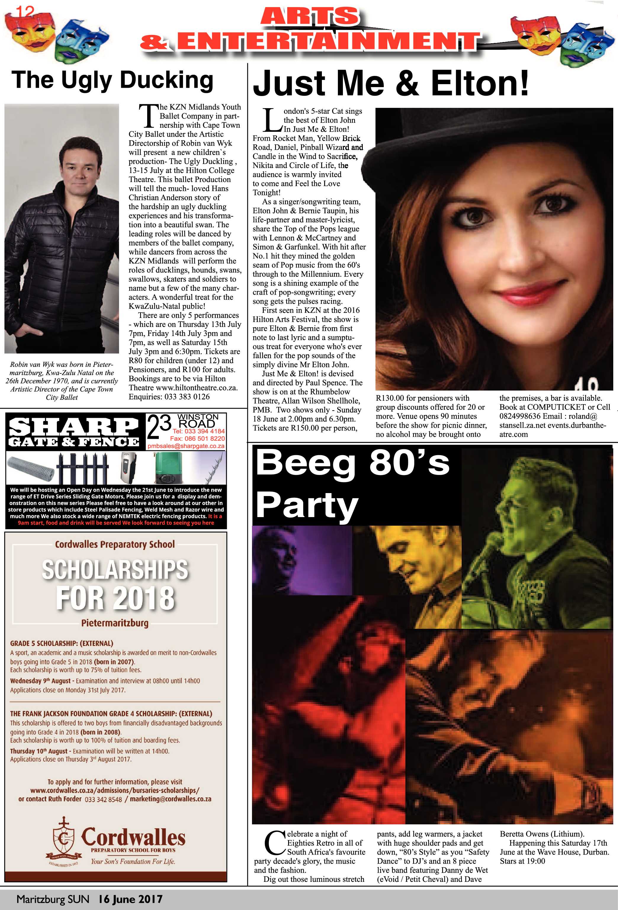 Maritzburg Sun 16-06-2017 page 12