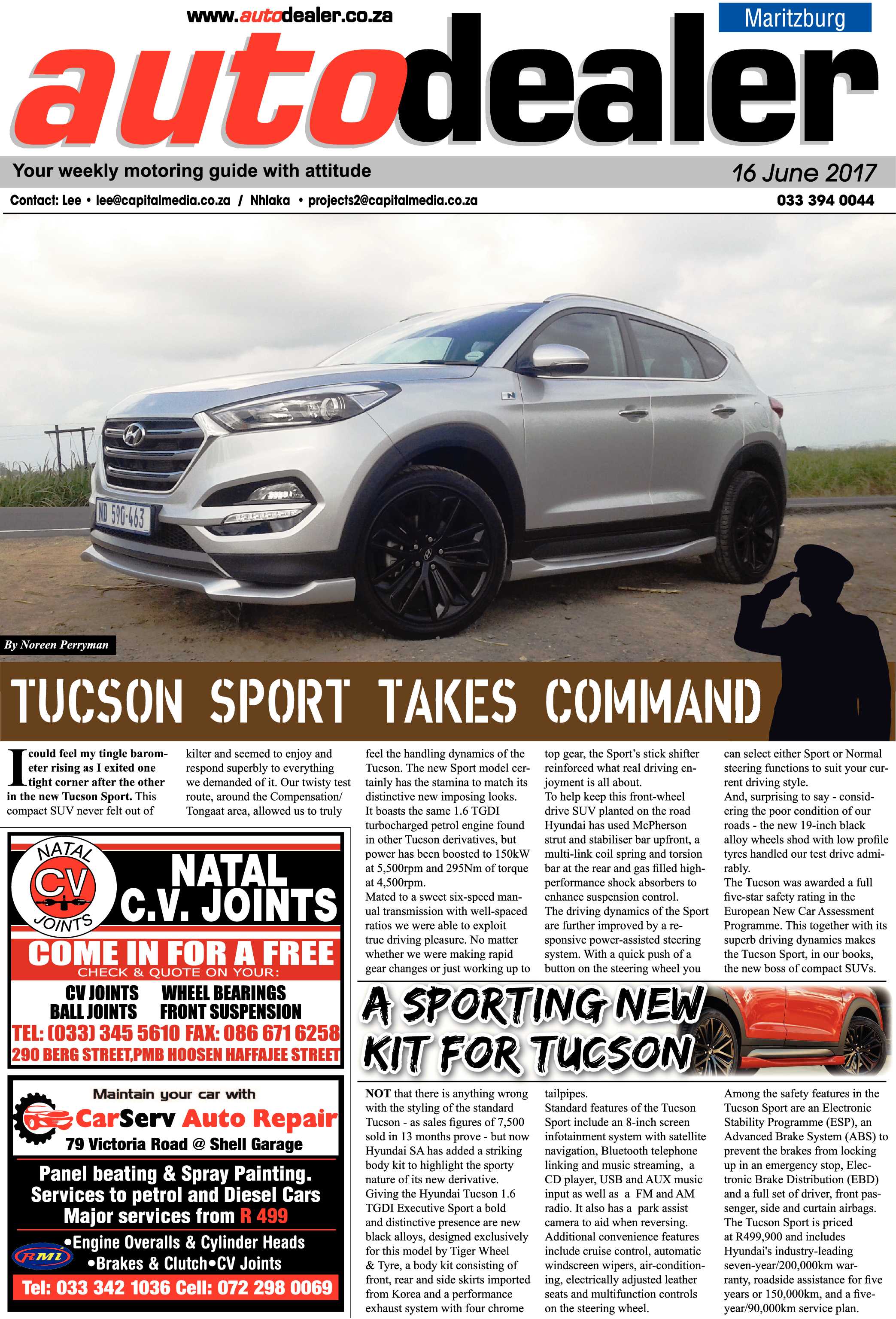 Maritzburg Sun 16-06-2017 page 21