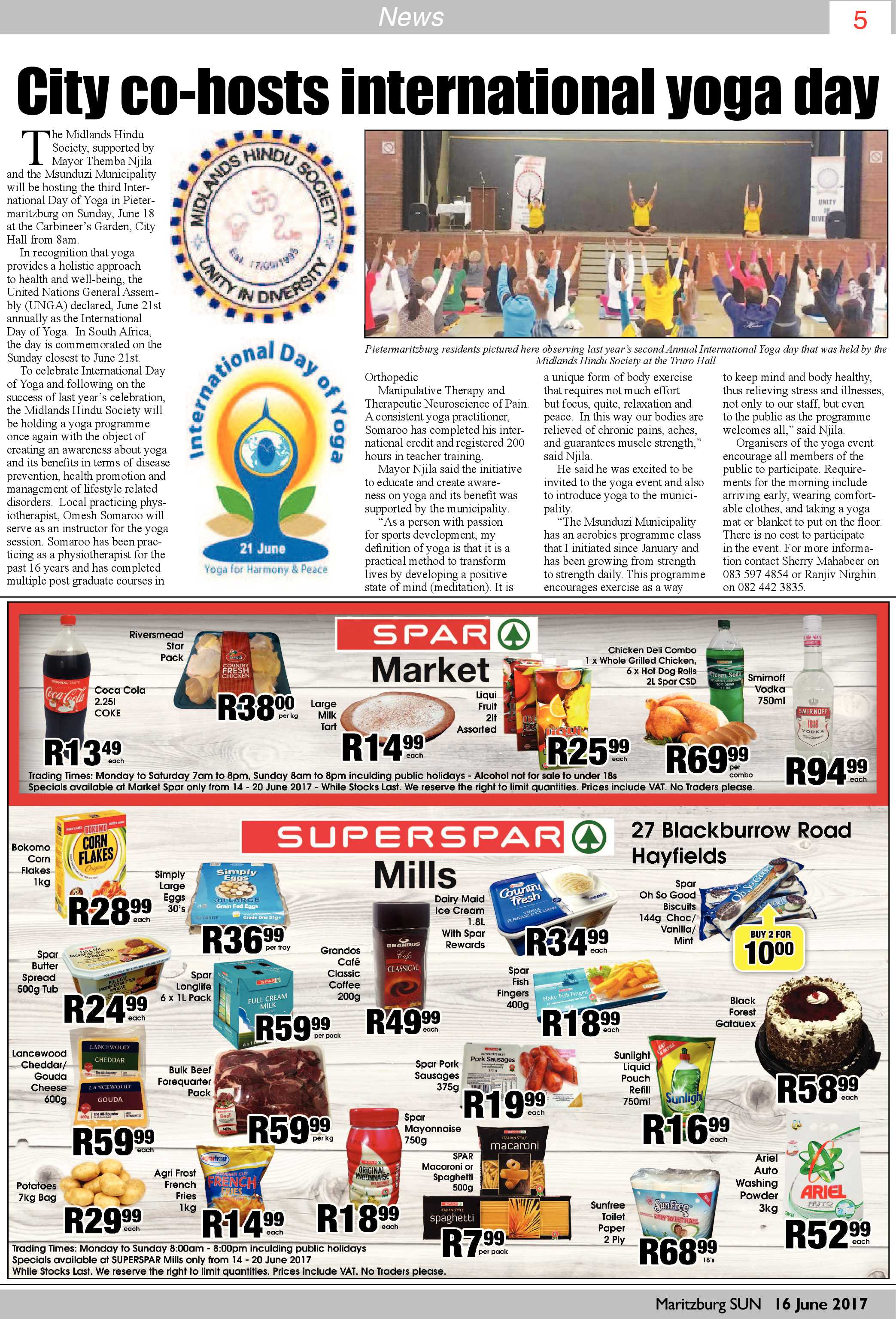 Maritzburg Sun 16-06-2017 page 5