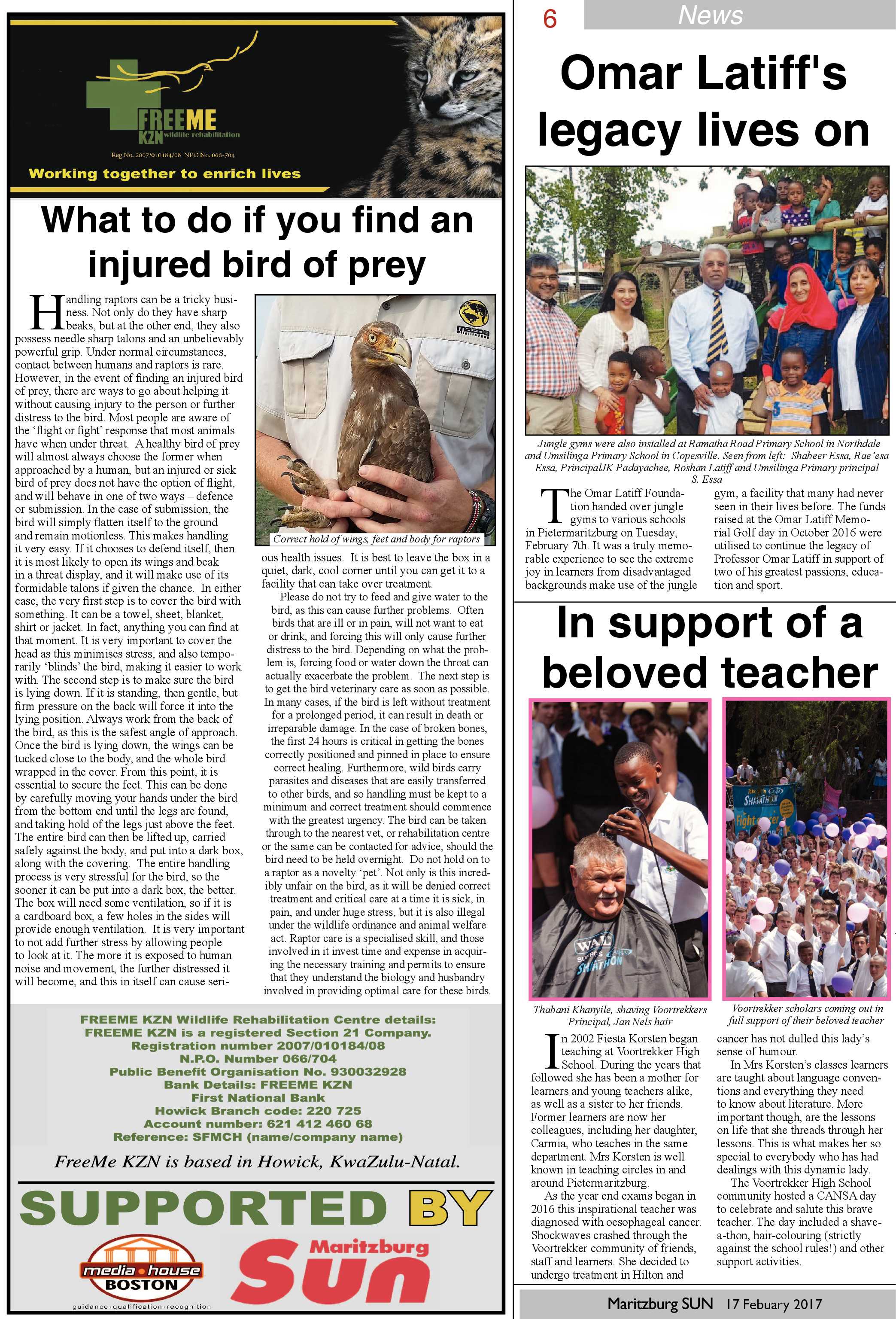 Maritzburg Sun 17-2-2017 page 10