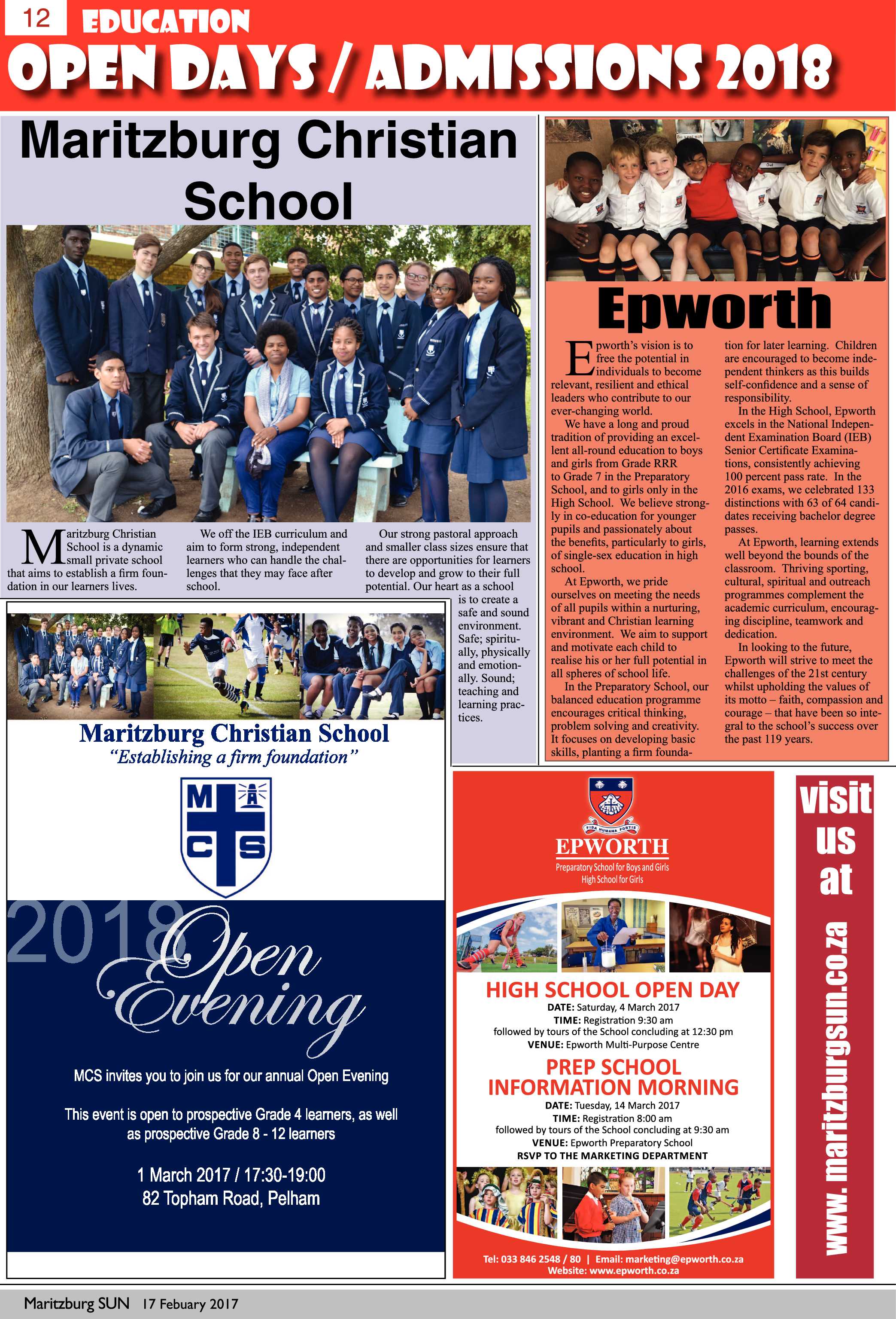 Maritzburg Sun 17-2-2017 page 16
