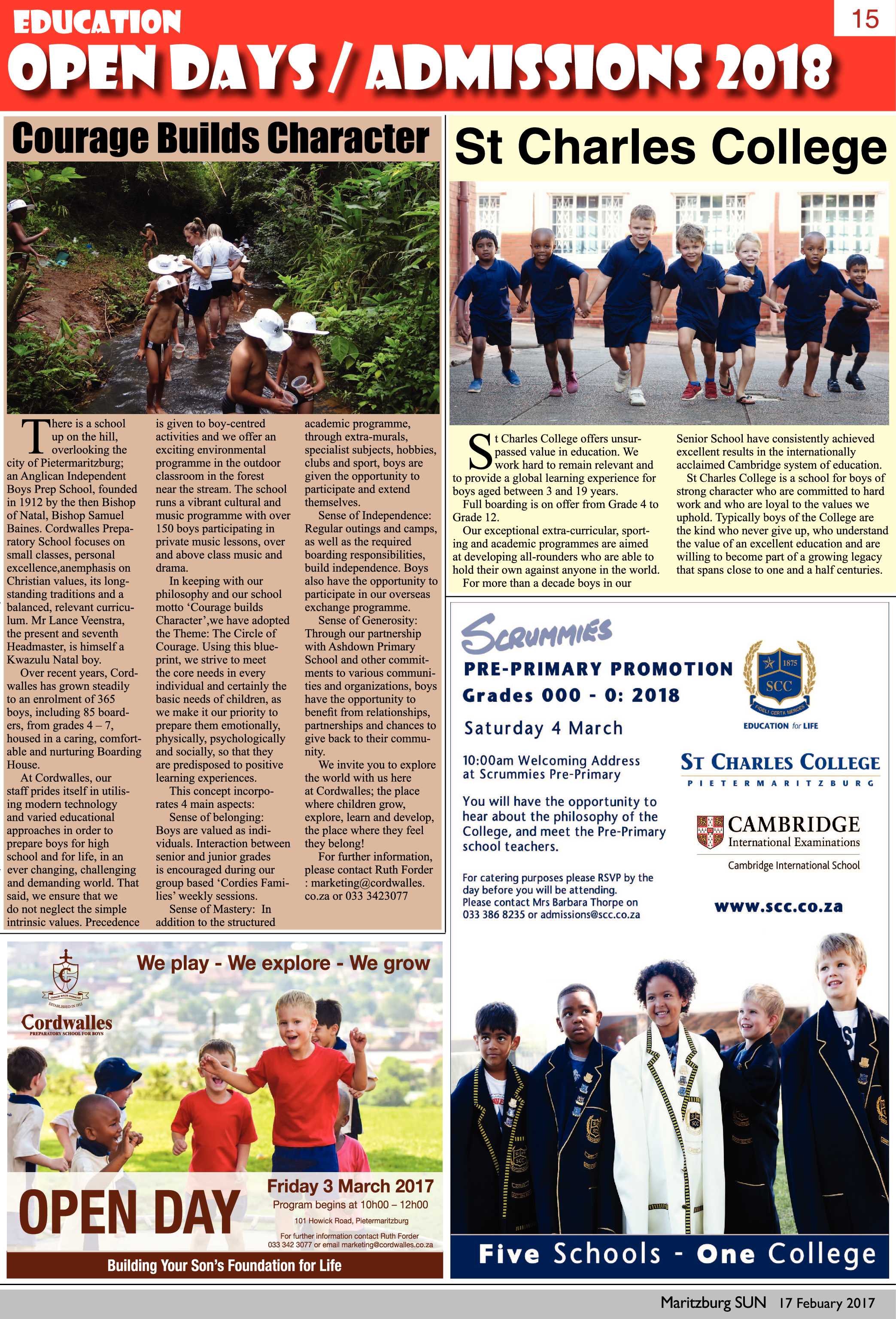 Maritzburg Sun 17-2-2017 page 19