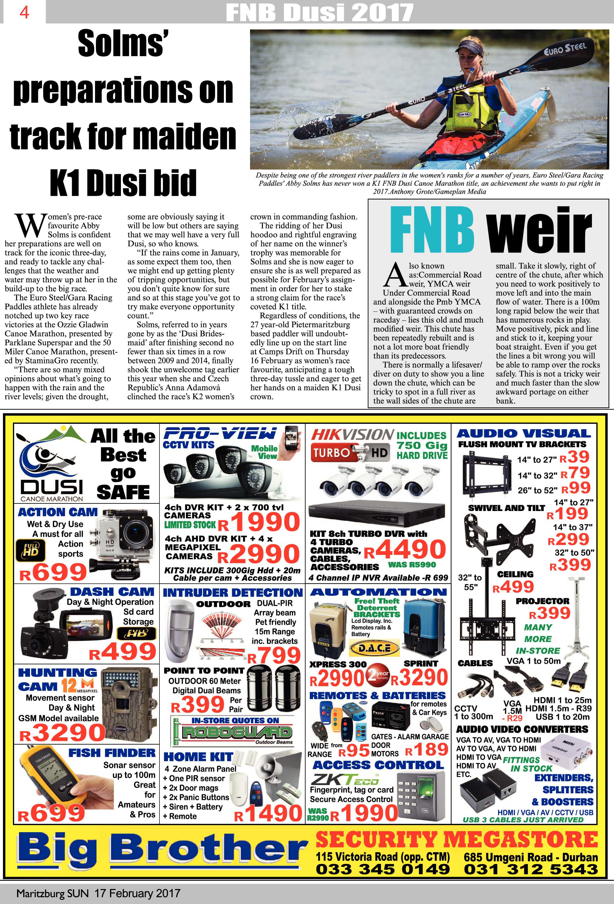 Maritzburg Sun 17-2-2017 page 4