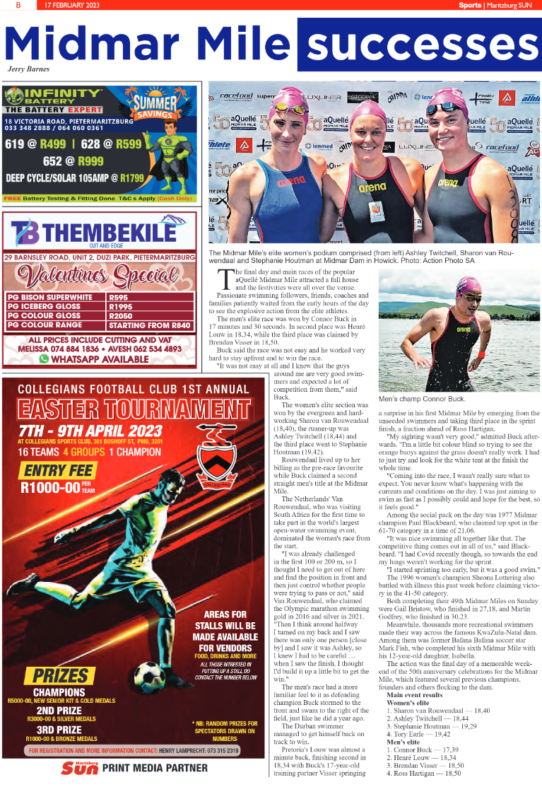 Maritzburg Sun 17.02.23 e-Edition page 8