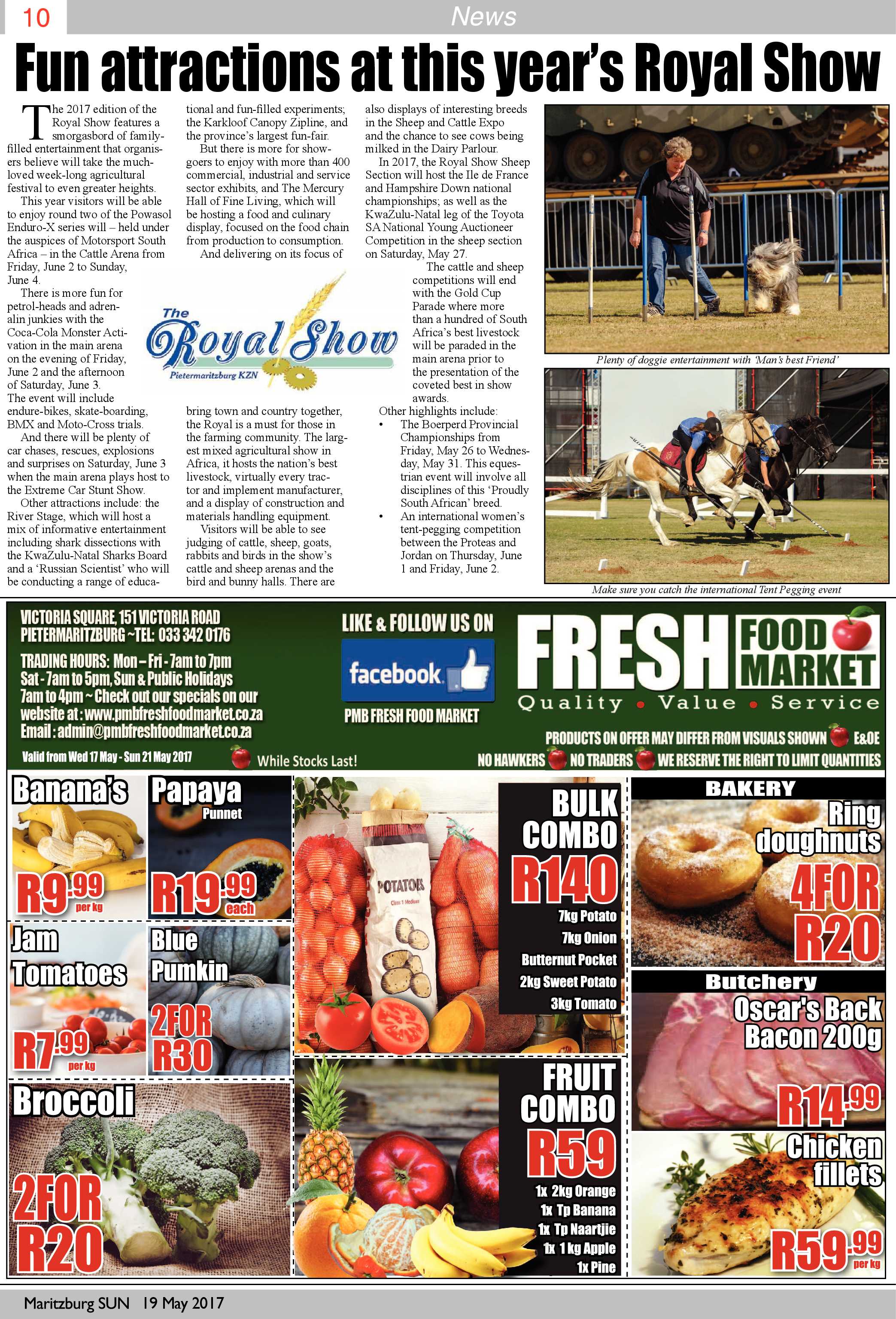 Maritzburg Sun 19-05-2017 page 10