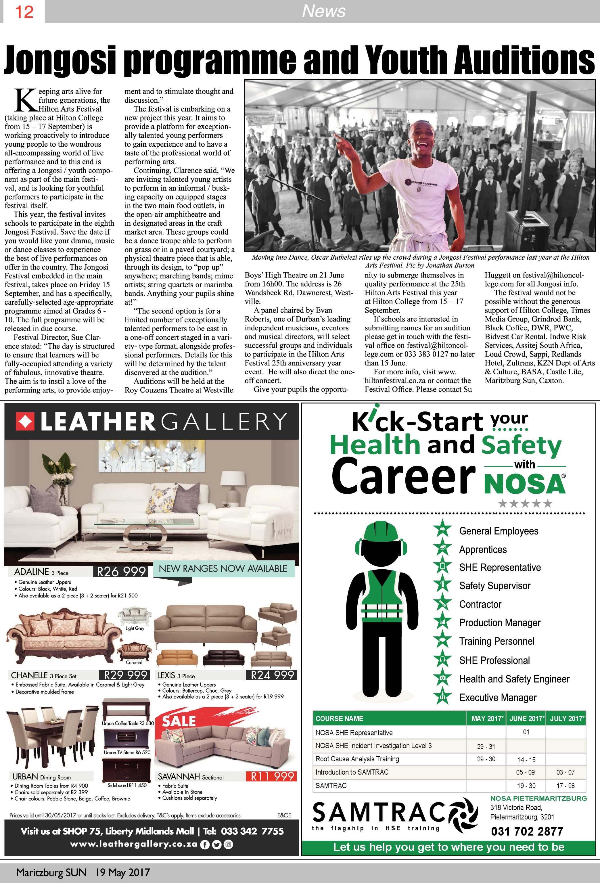 Maritzburg Sun 19-05-2017 page 12