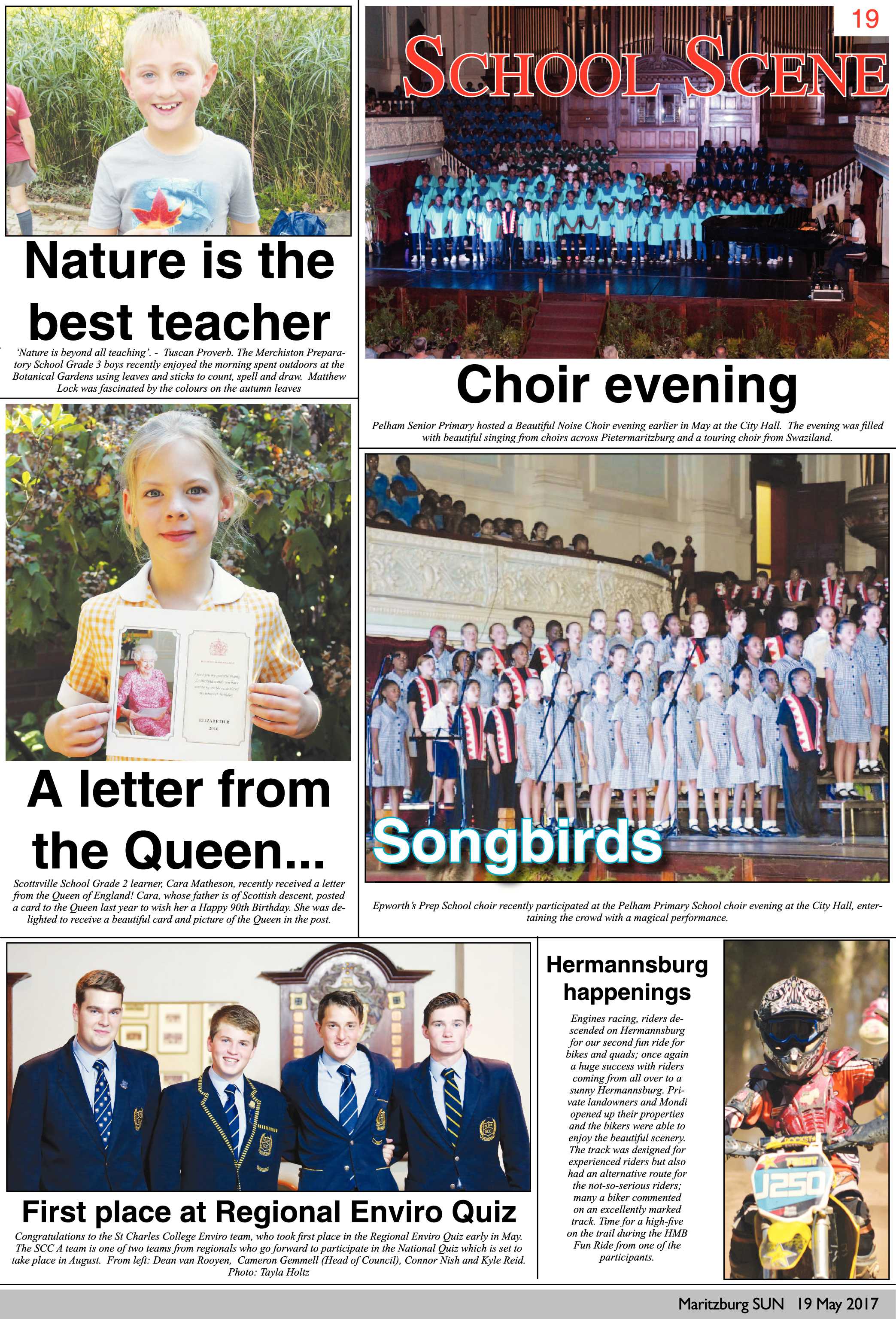 Maritzburg Sun 19-05-2017 page 19