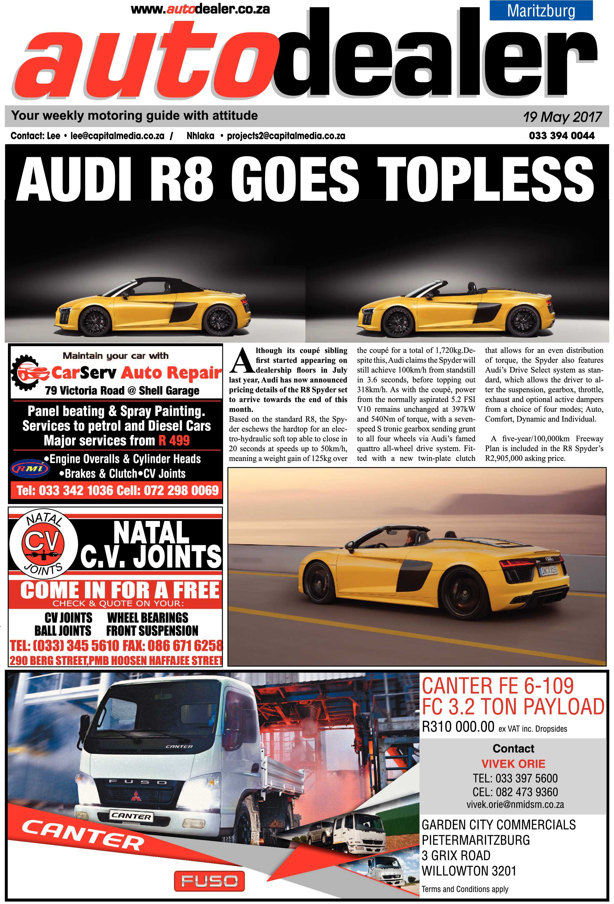 Maritzburg Sun 19-05-2017 page 21