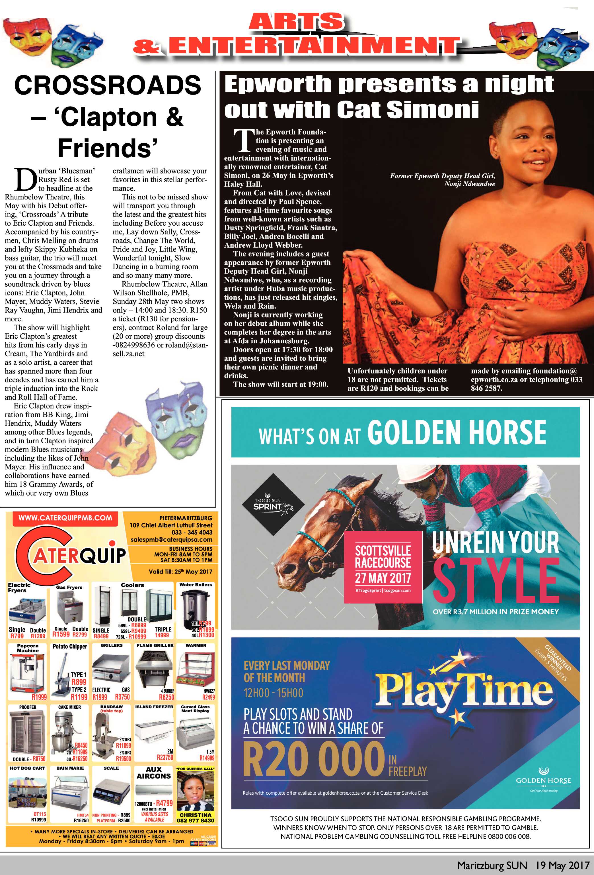 Maritzburg Sun 19-05-2017 page 9
