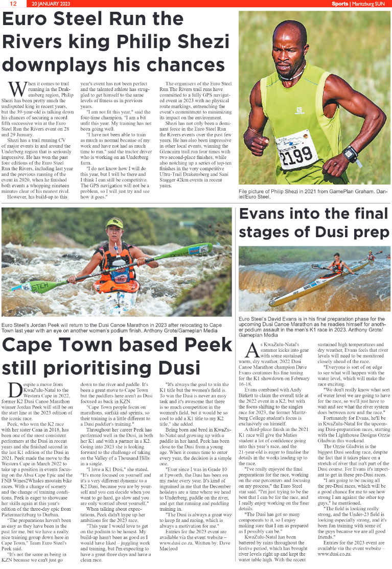 Maritzburg Sun 20.01.23 e-Edition page 12