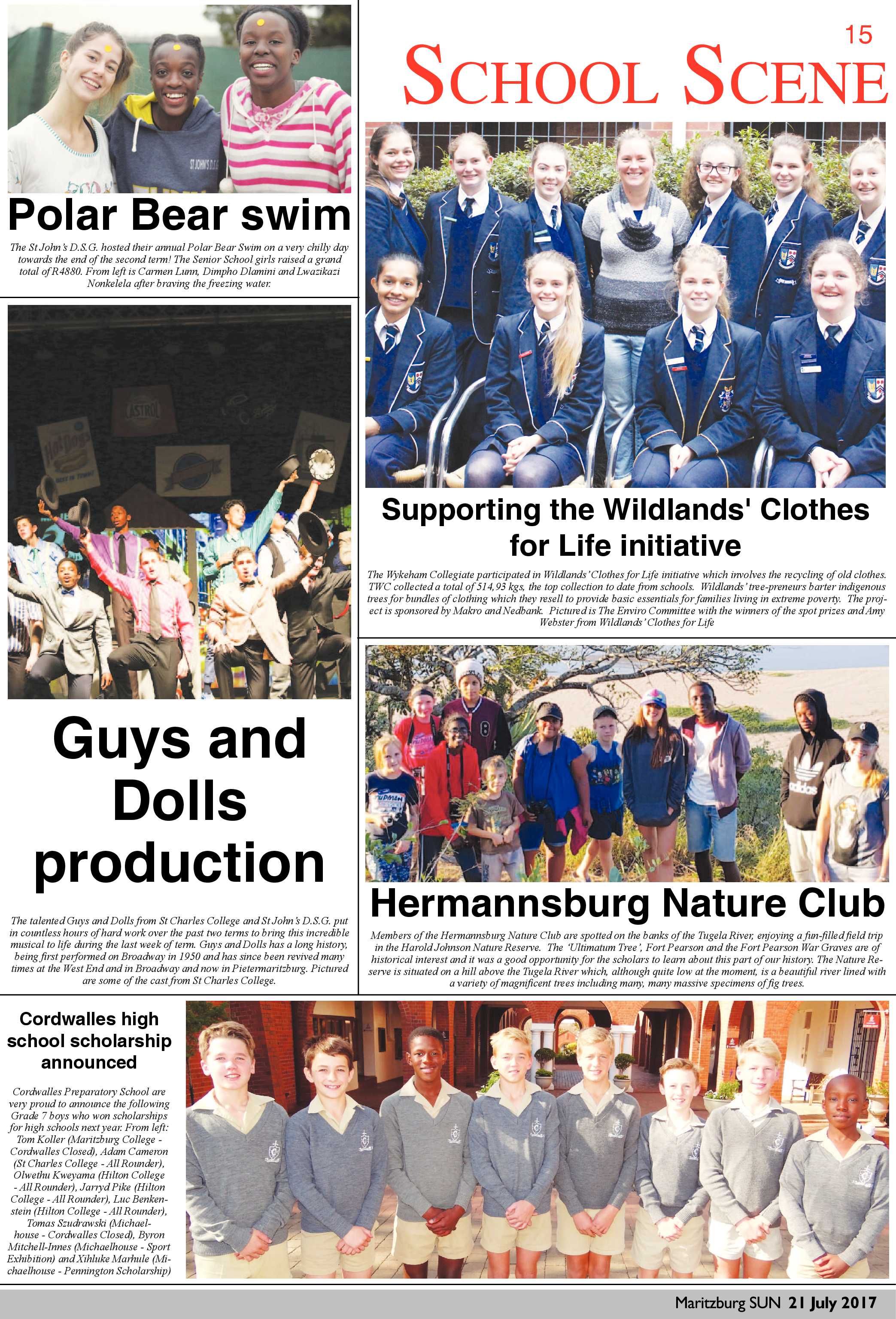 Maritzburg Sun 21-07-2017 page 15