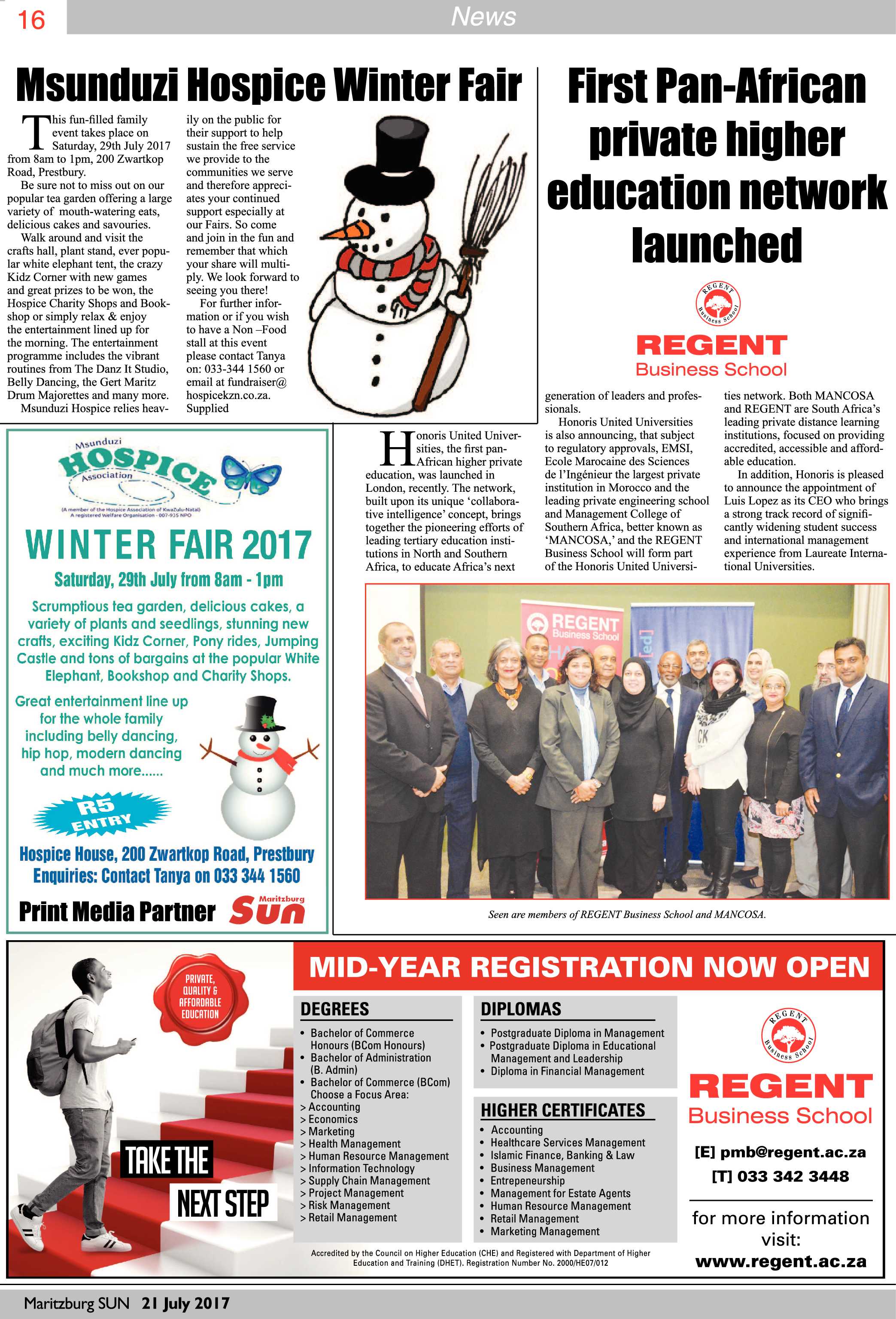 Maritzburg Sun 21-07-2017 page 16