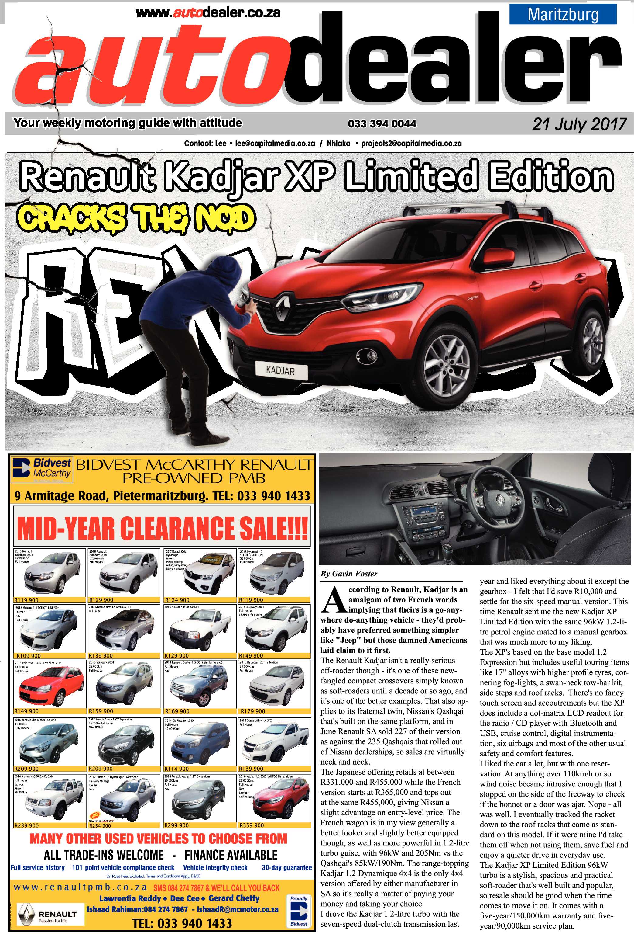 Maritzburg Sun 21-07-2017 page 17