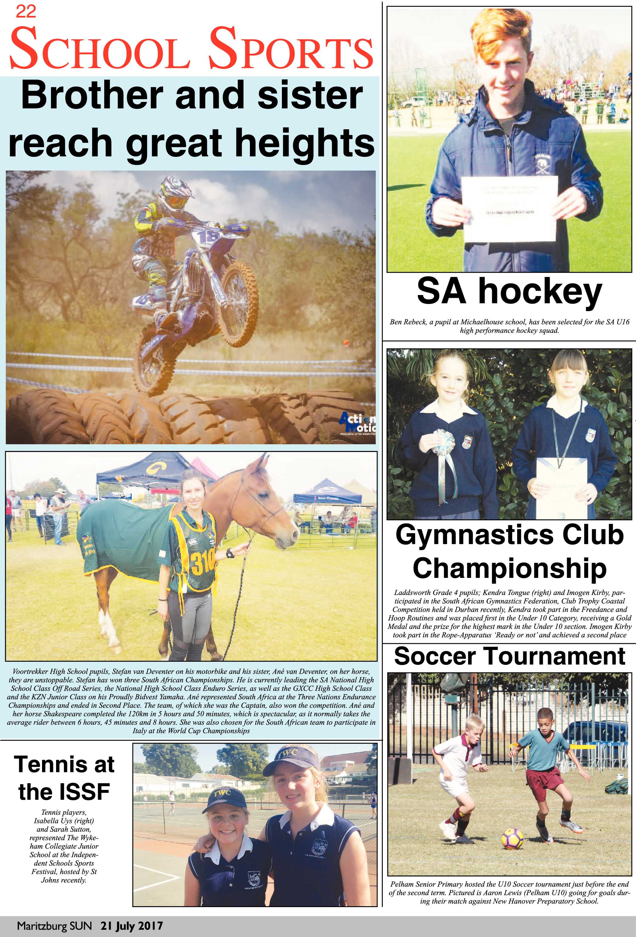 Maritzburg Sun 21-07-2017 page 22
