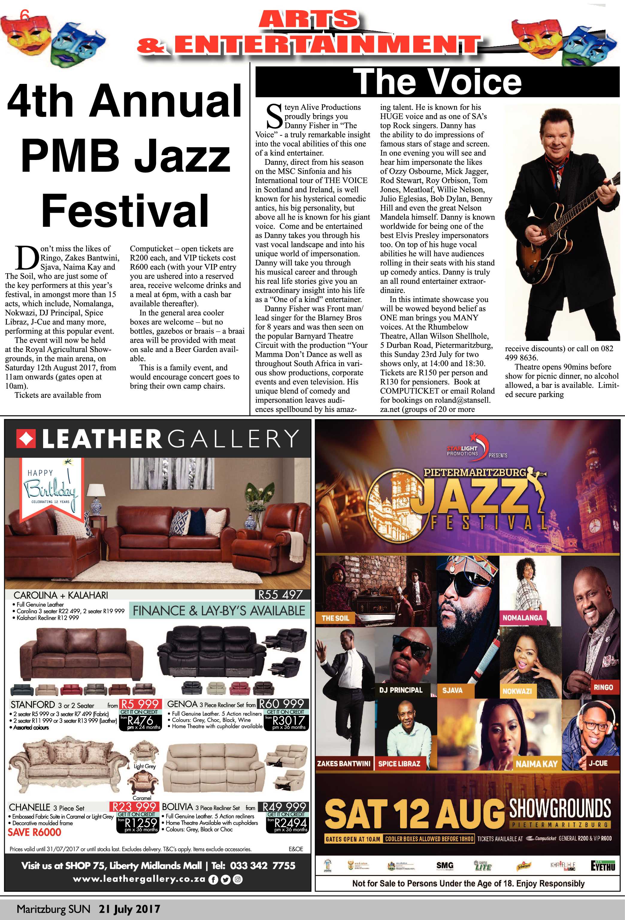 Maritzburg Sun 21-07-2017 page 6