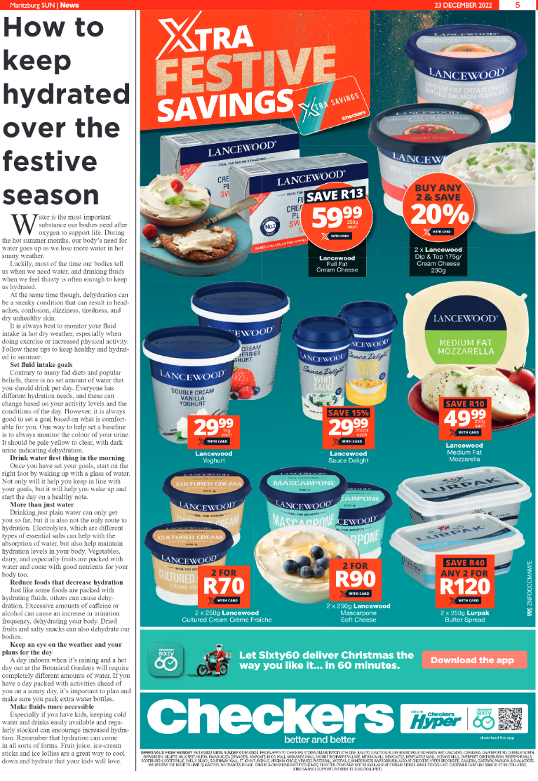 Maritzburg Sun 23.12.22 e-Edition page 5