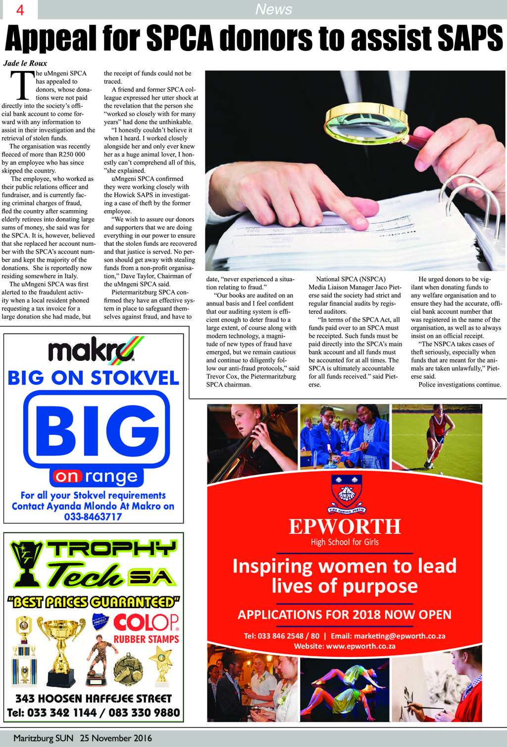 Maritzburg_Sun_25_November_2016 page 4