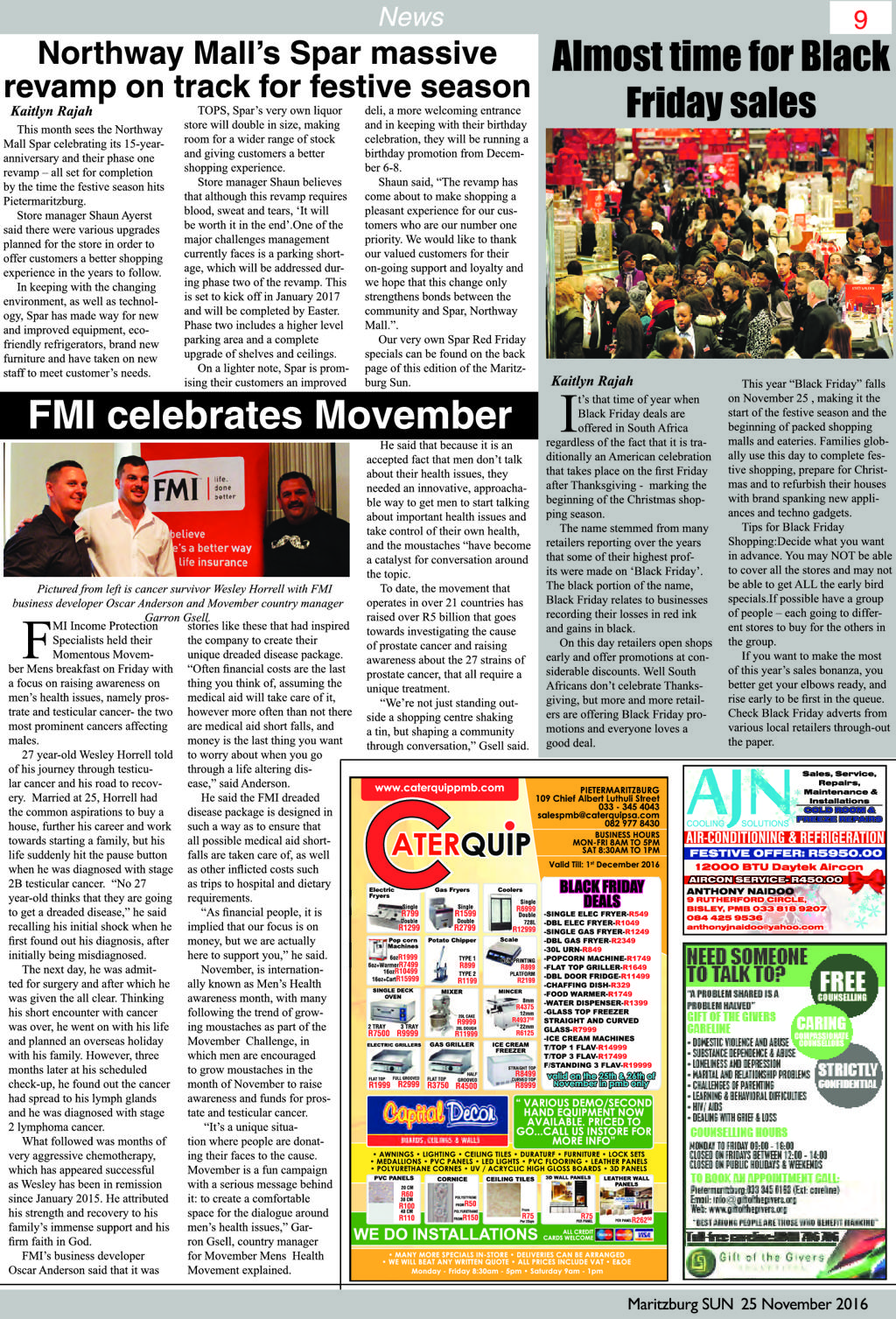 Maritzburg_Sun_25_November_2016 page 9