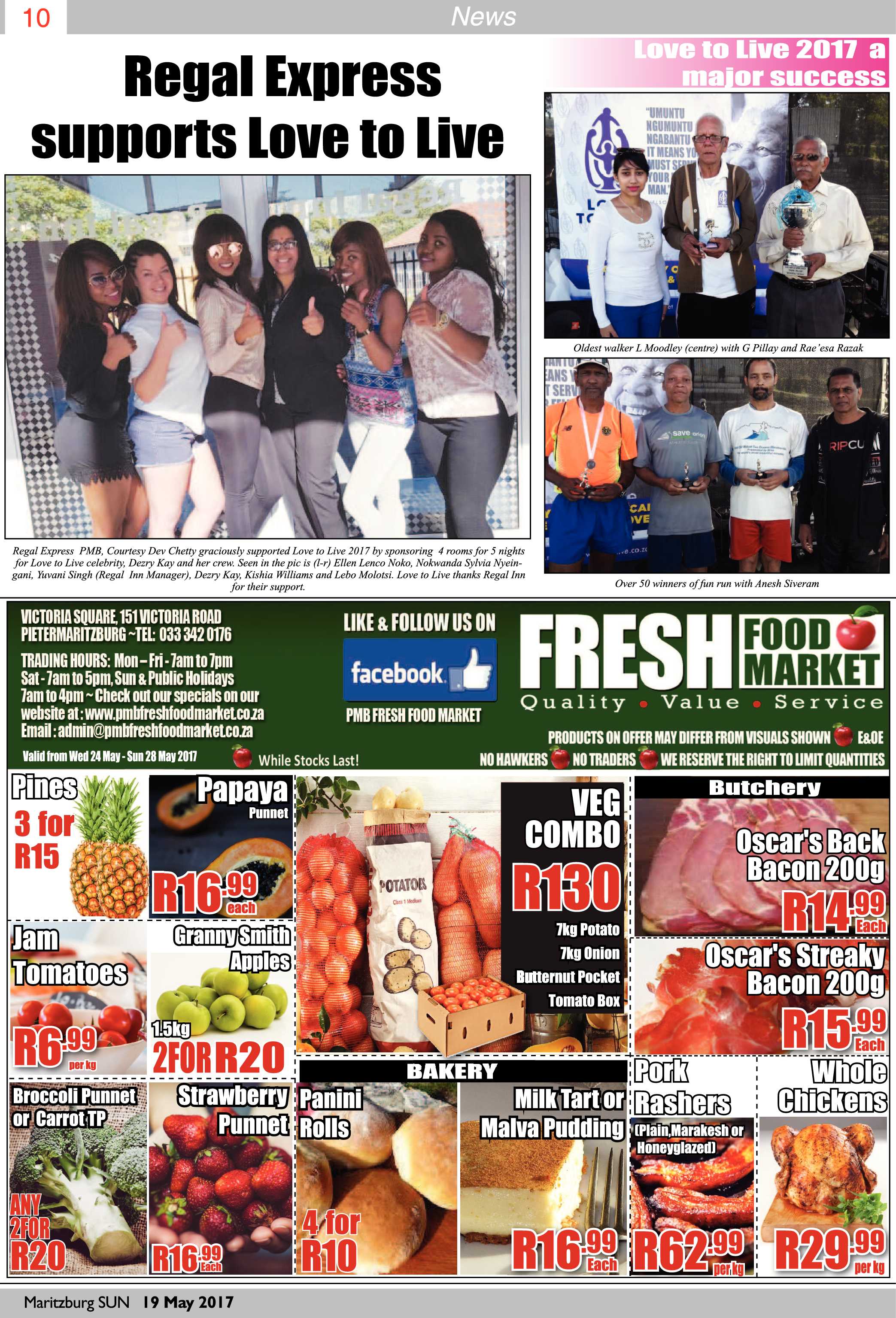 Maritzburg Sun 26-05-2017 page 10