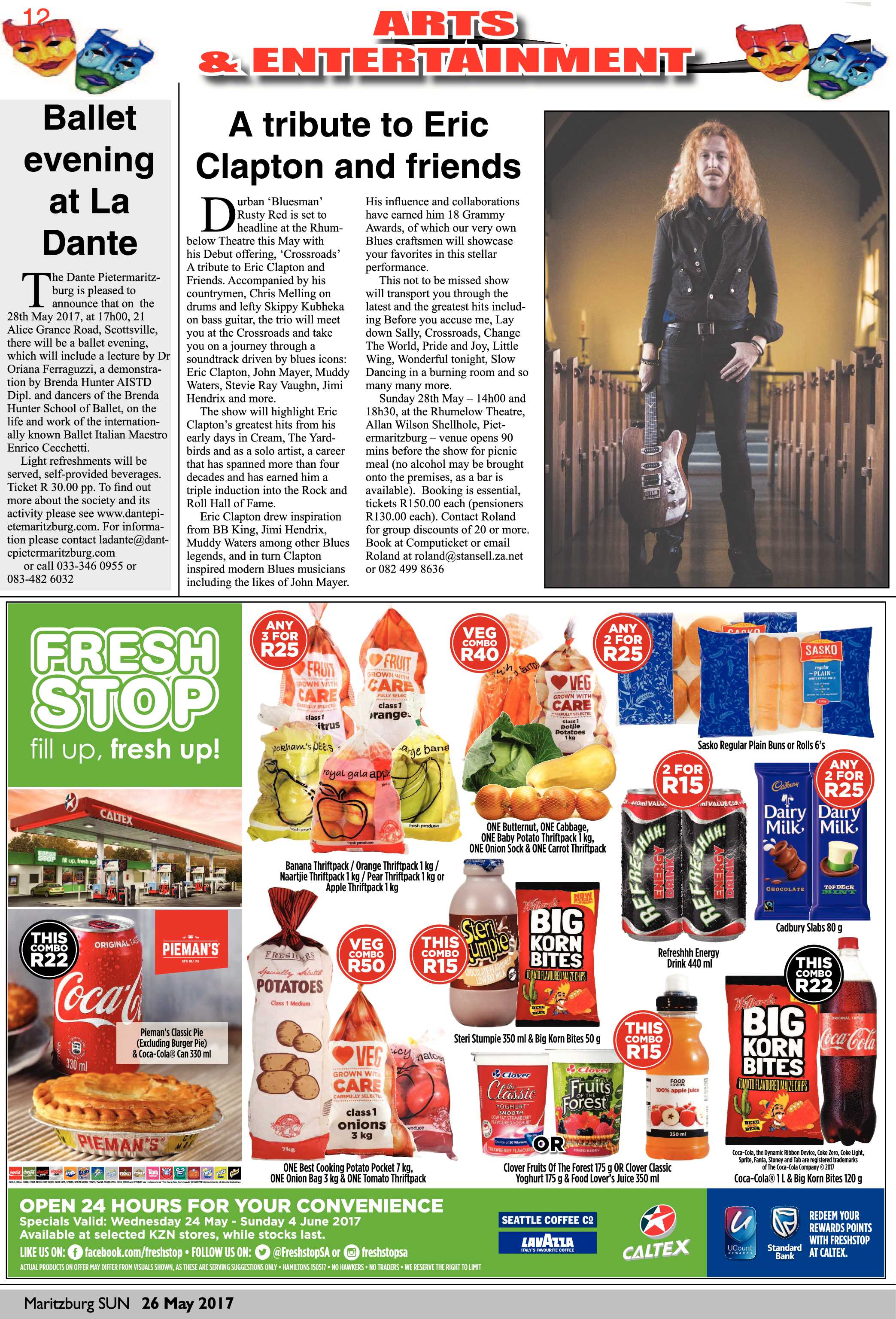 Maritzburg Sun 26-05-2017 page 12