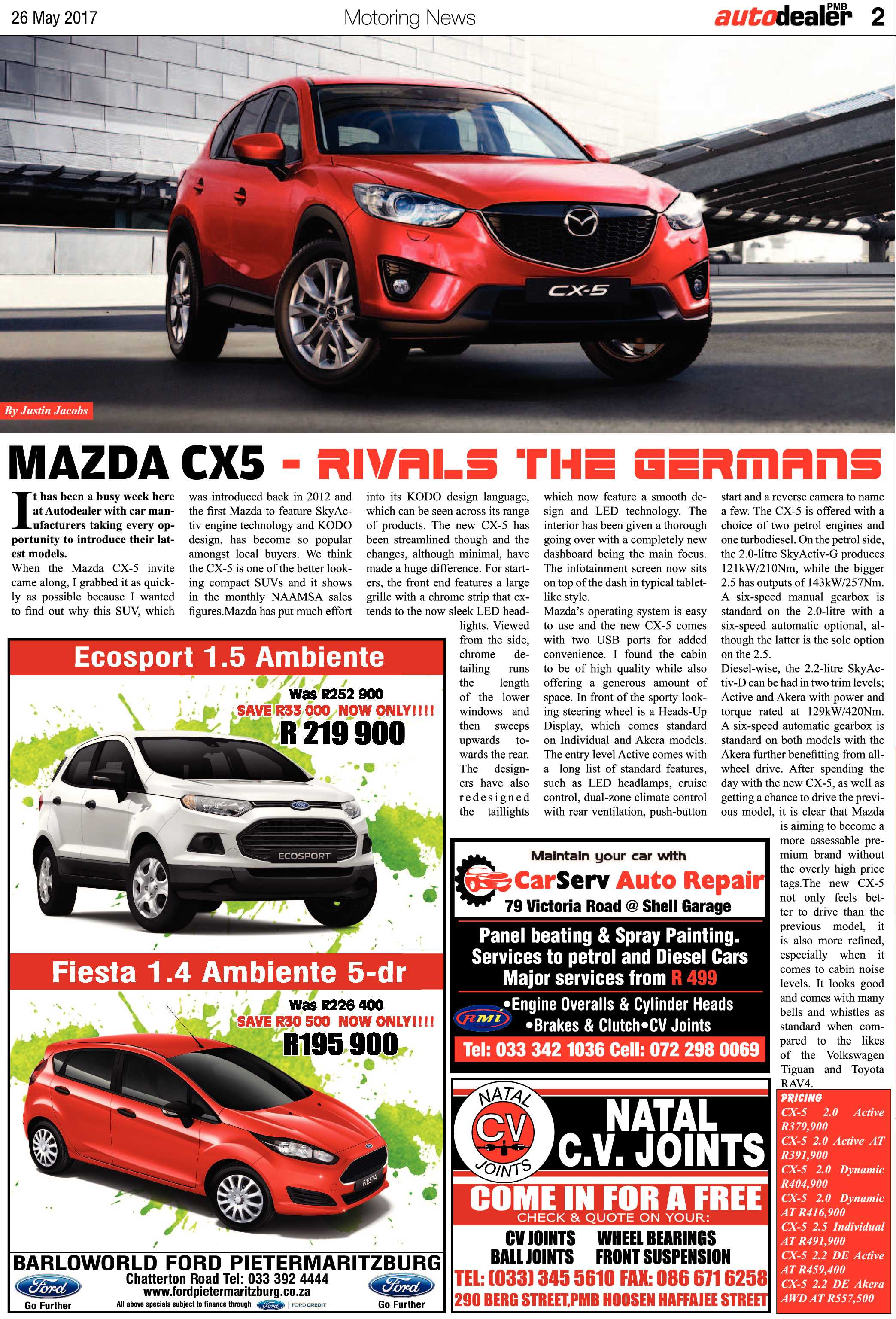 Maritzburg Sun 26-05-2017 page 18