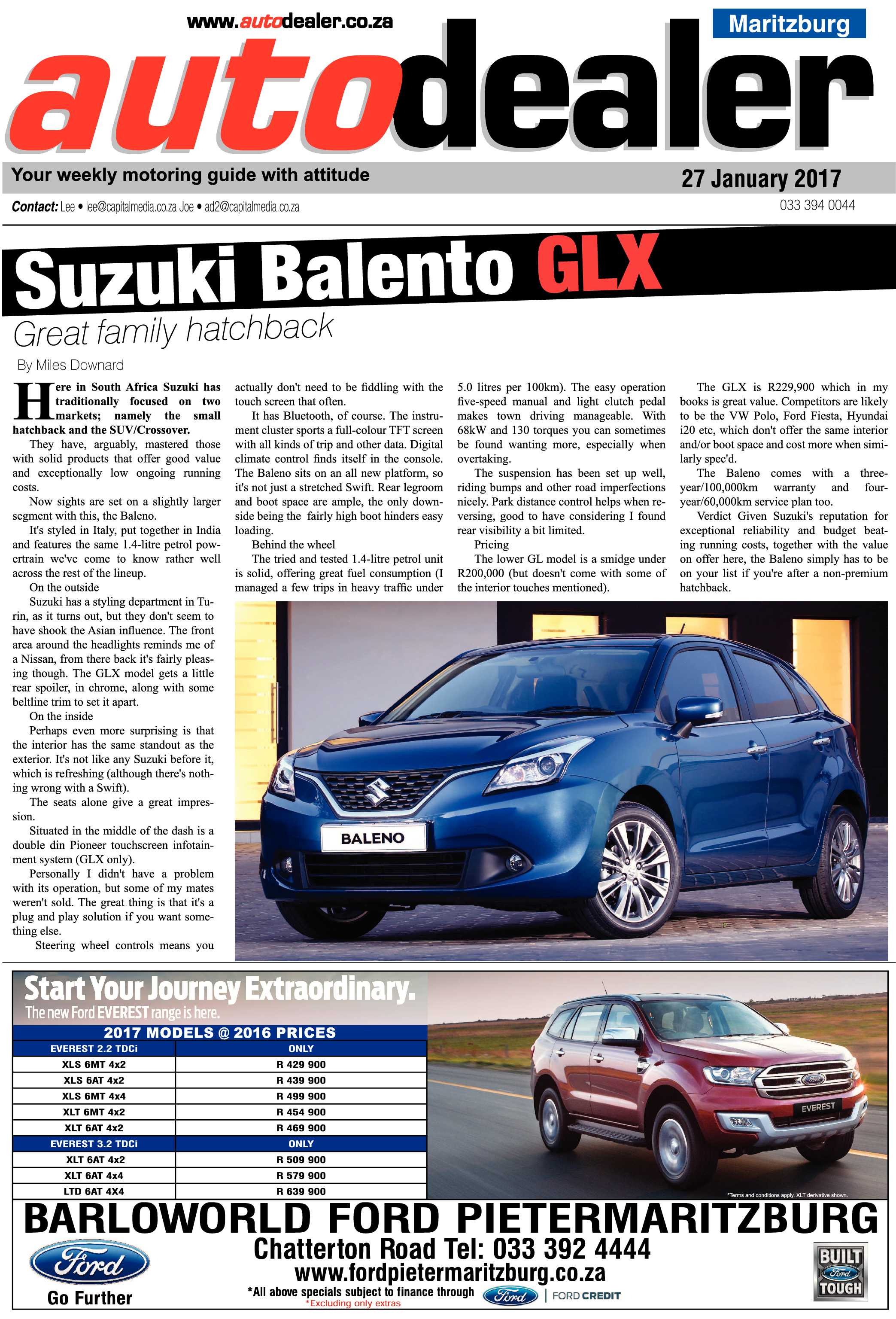 Maritzburg Sun 27-1-2017 page 25