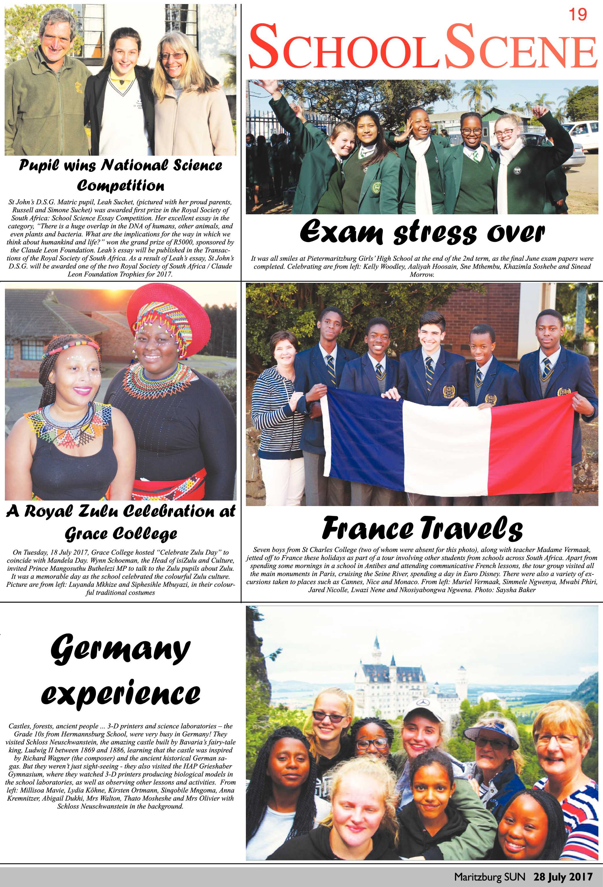 Maritzburg Sun 28-07-2017 page 19