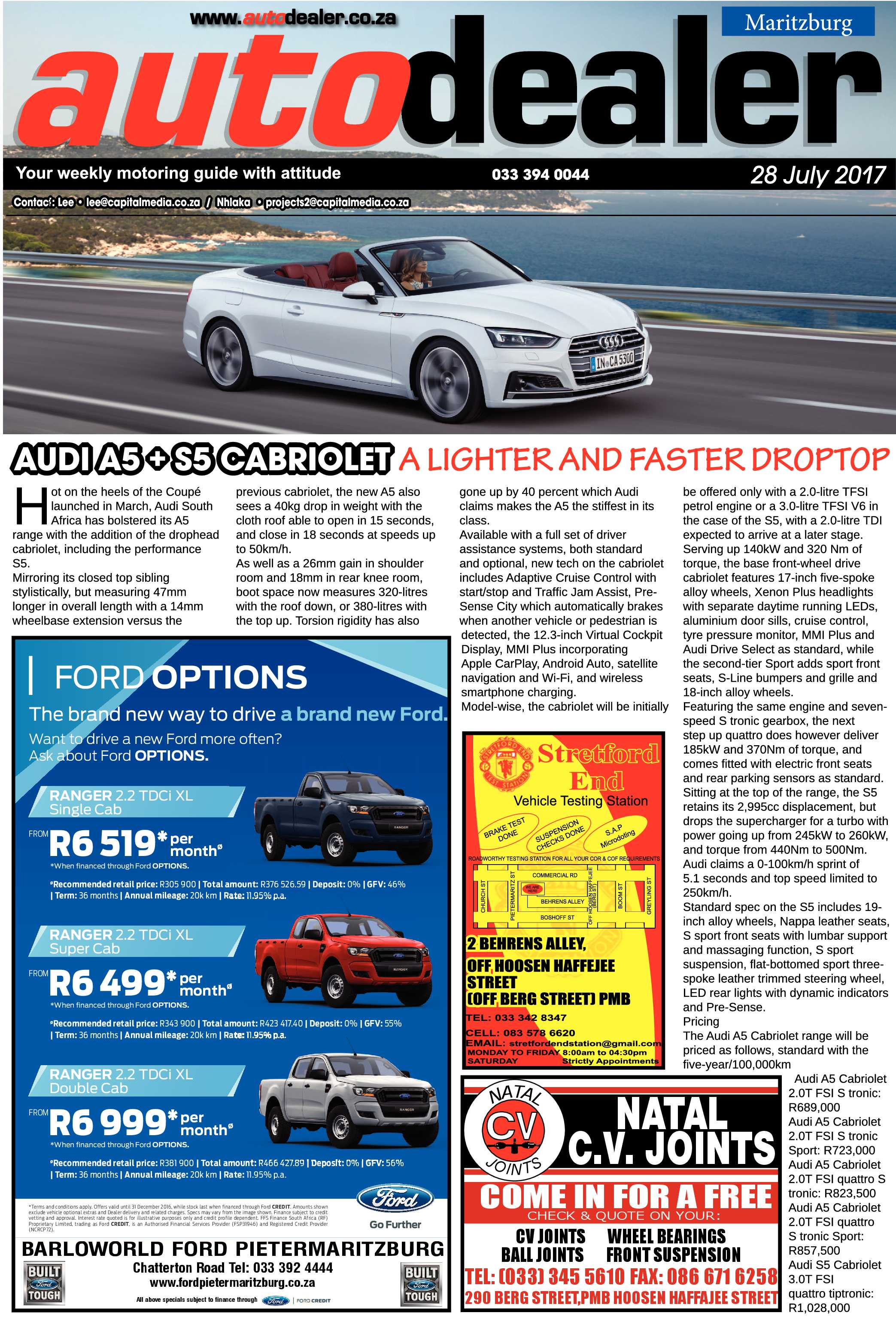 Maritzburg Sun 28-07-2017 page 21