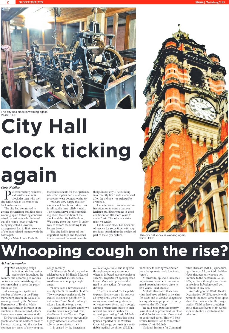 Maritzburg Sun 30.12.22 e-Edition page 2