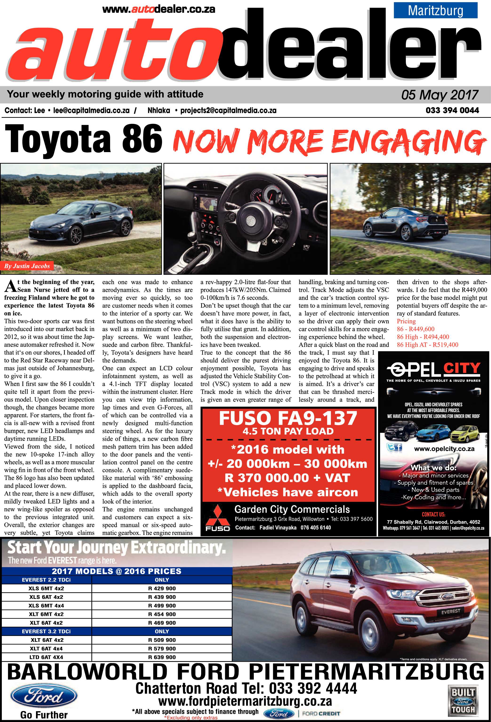 Maritzburg Sun 5 May 2017 page 11