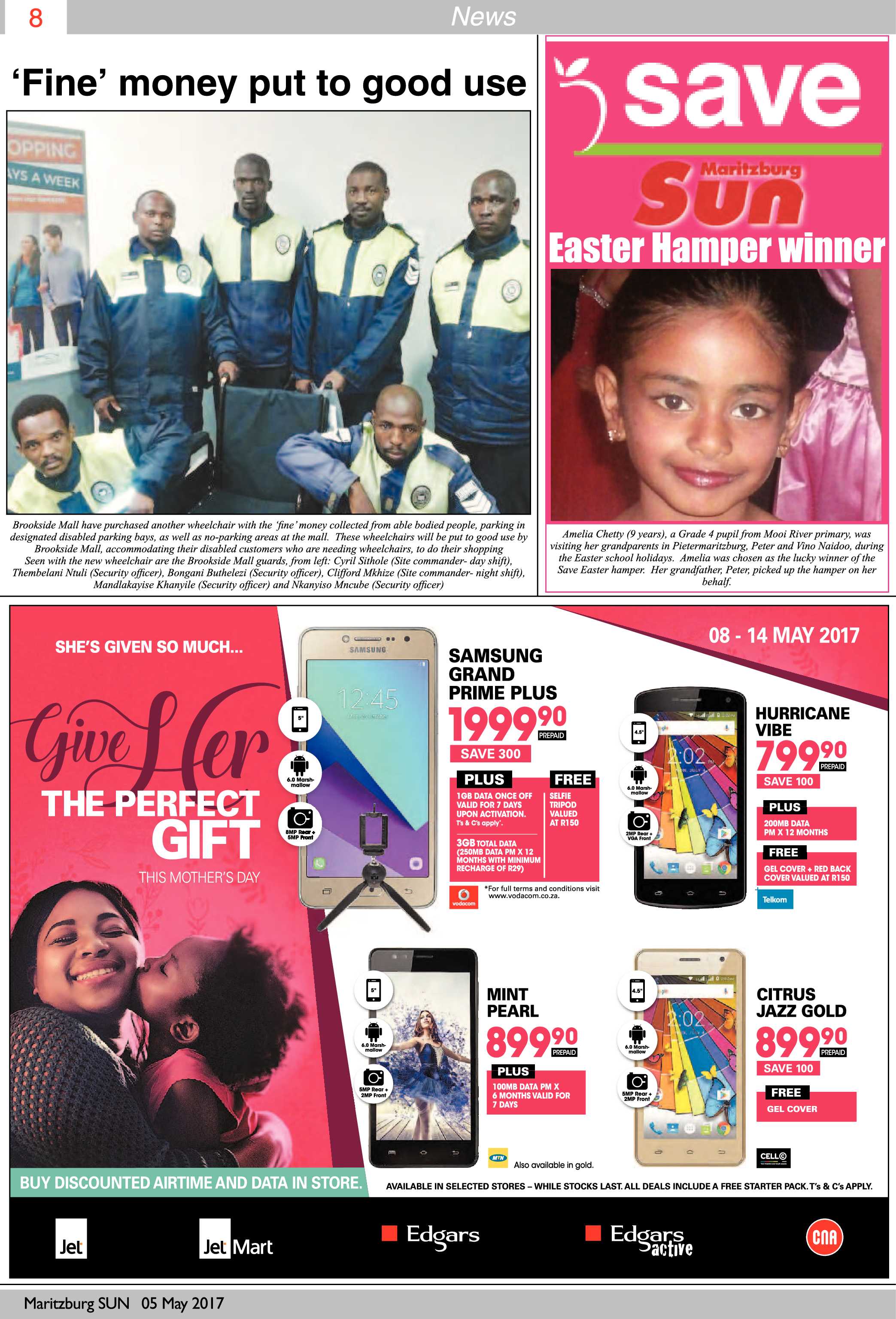 Maritzburg Sun 5 May 2017 page 8