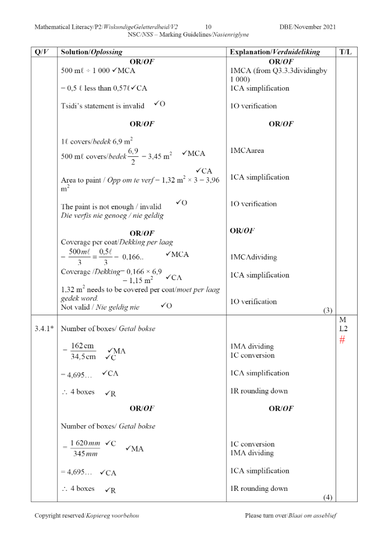 Mathematical Literacy e-Edition 2021 – 2022 page 30