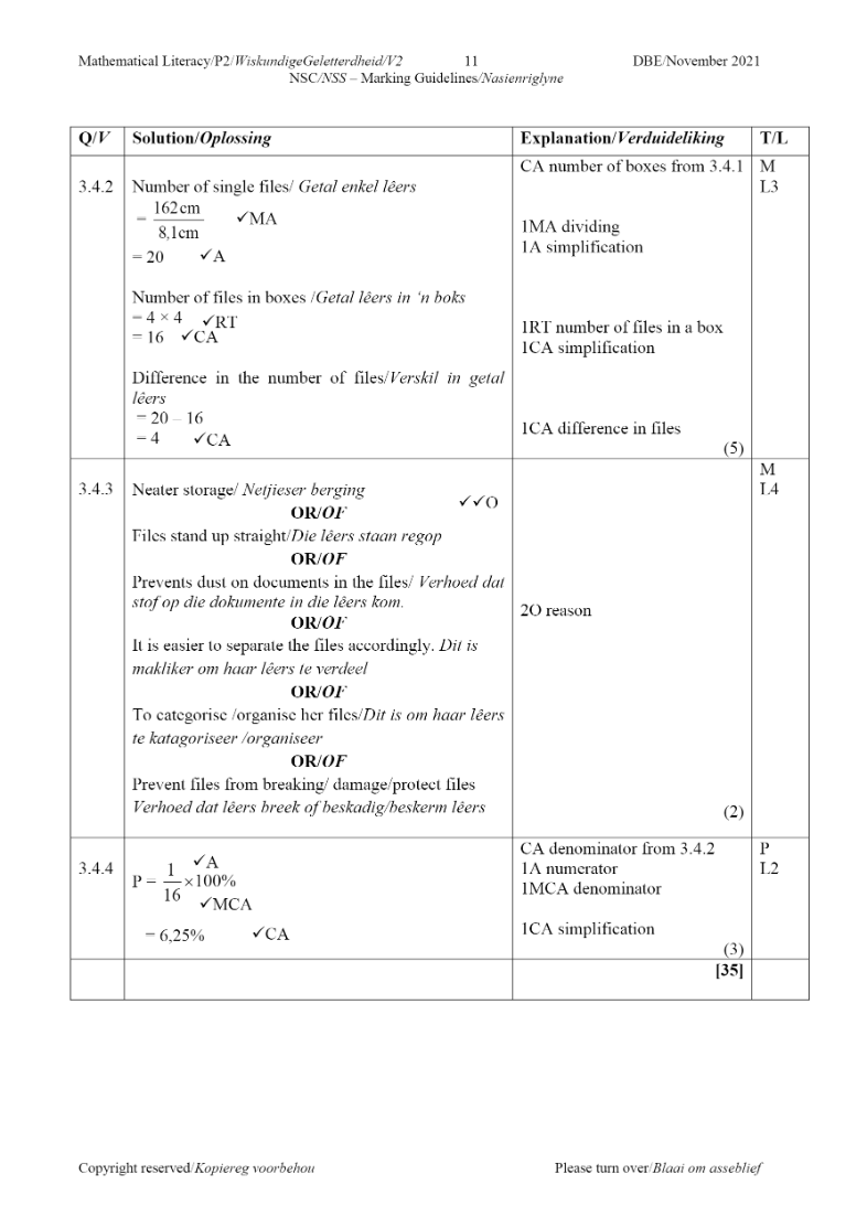 Mathematical Literacy e-Edition 2021 – 2022 page 31