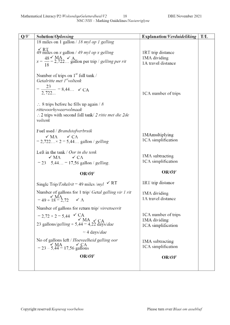 Mathematical Literacy e-Edition 2021 – 2022 page 38