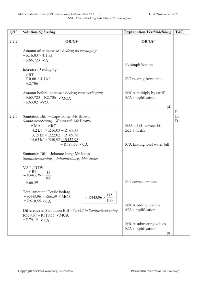 Mathematical Literacy e-Edition 2021 – 2022 page 7