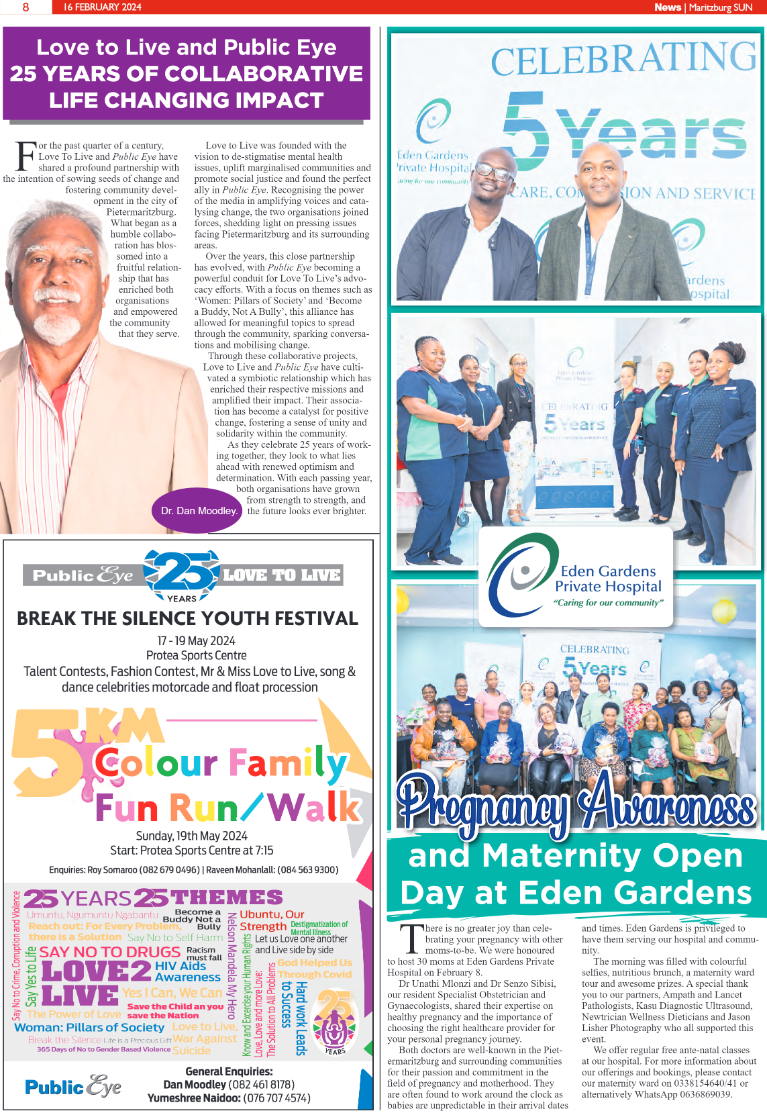 Maritzburg Sun 16/02/24 page 8