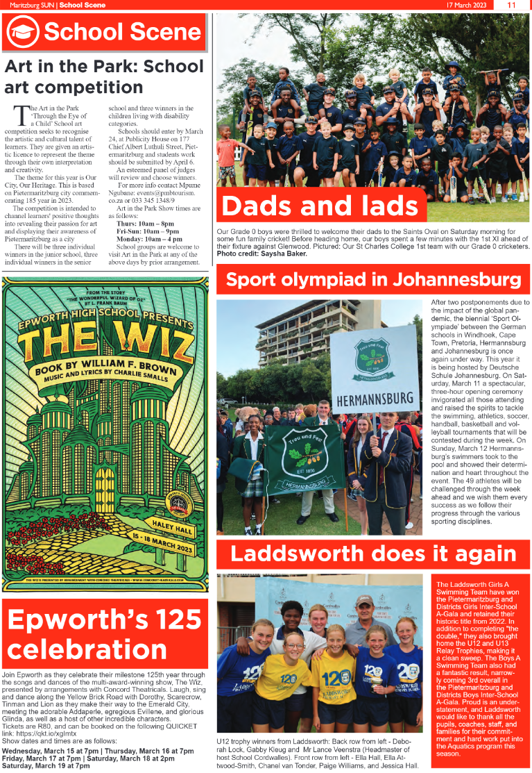 Maritzburg Sun 17/03/23 page 11
