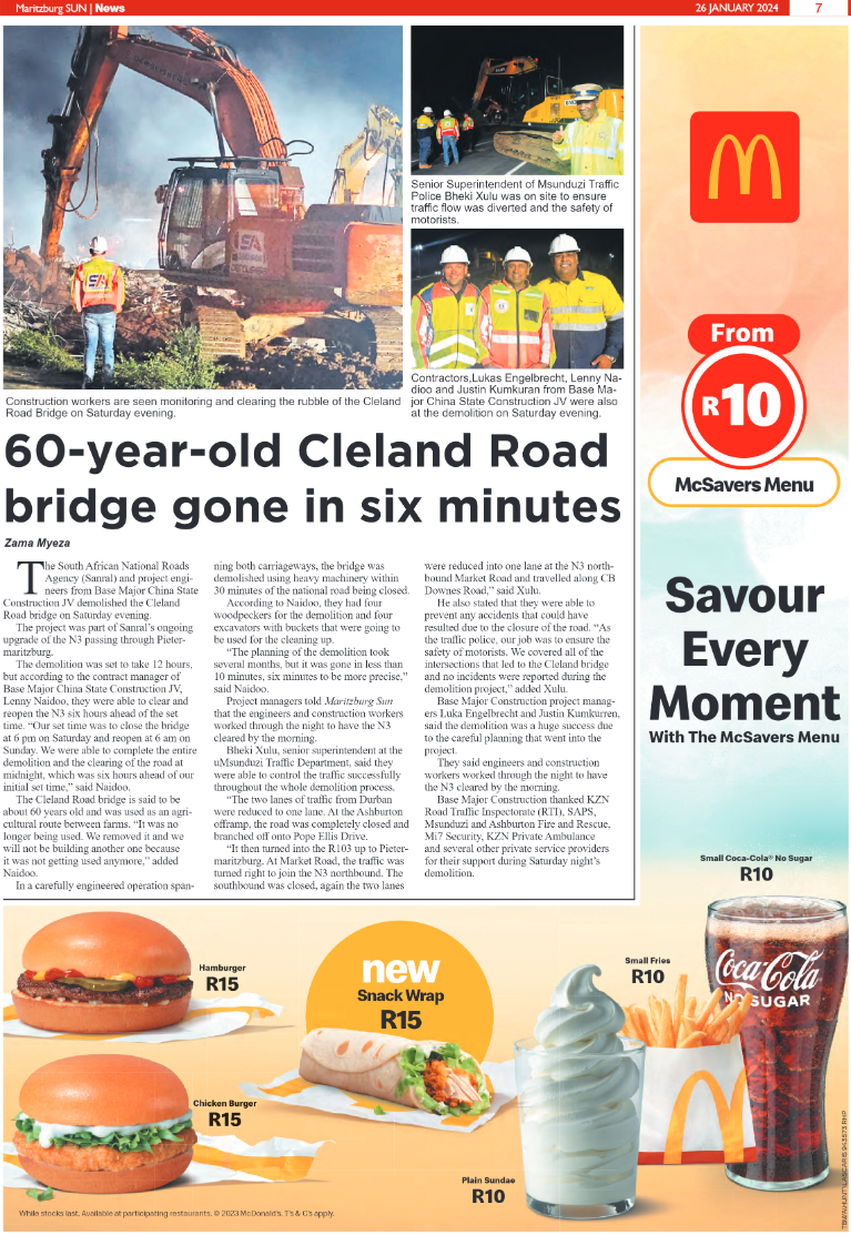 Maritzburg Sun 26/01/24 page 7