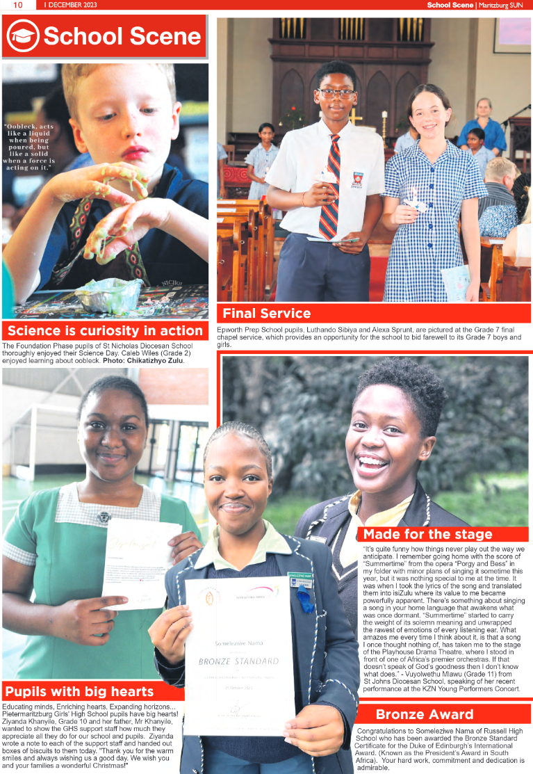 Maritzburg Sun 01/12/23 page 10