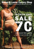 Ninian and Lester Factory Shop Month End Sale
